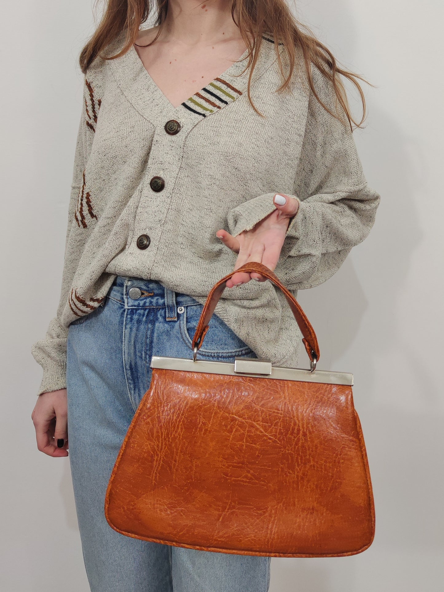 '80s Leather Bag