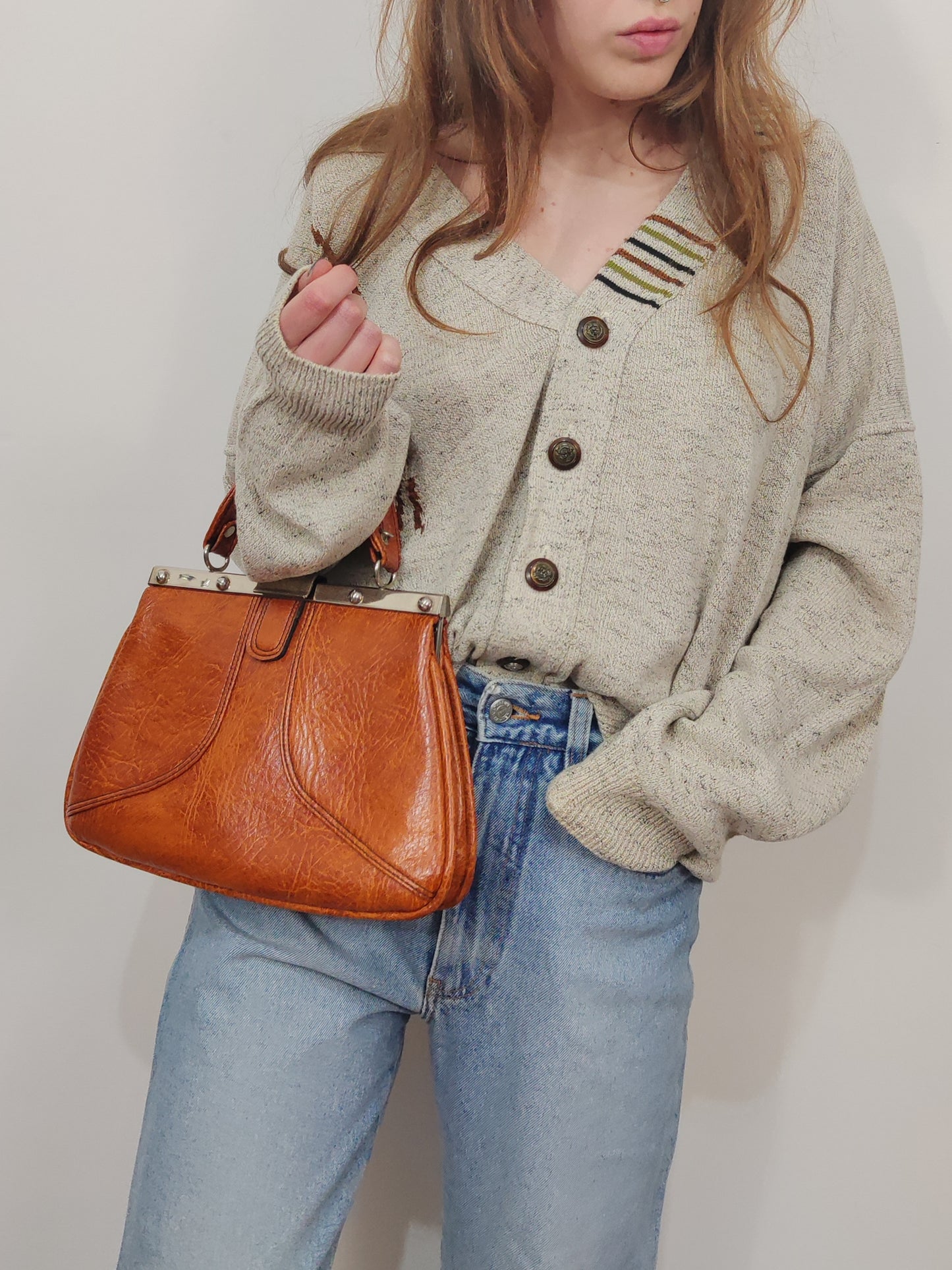 '80s Leather Bag