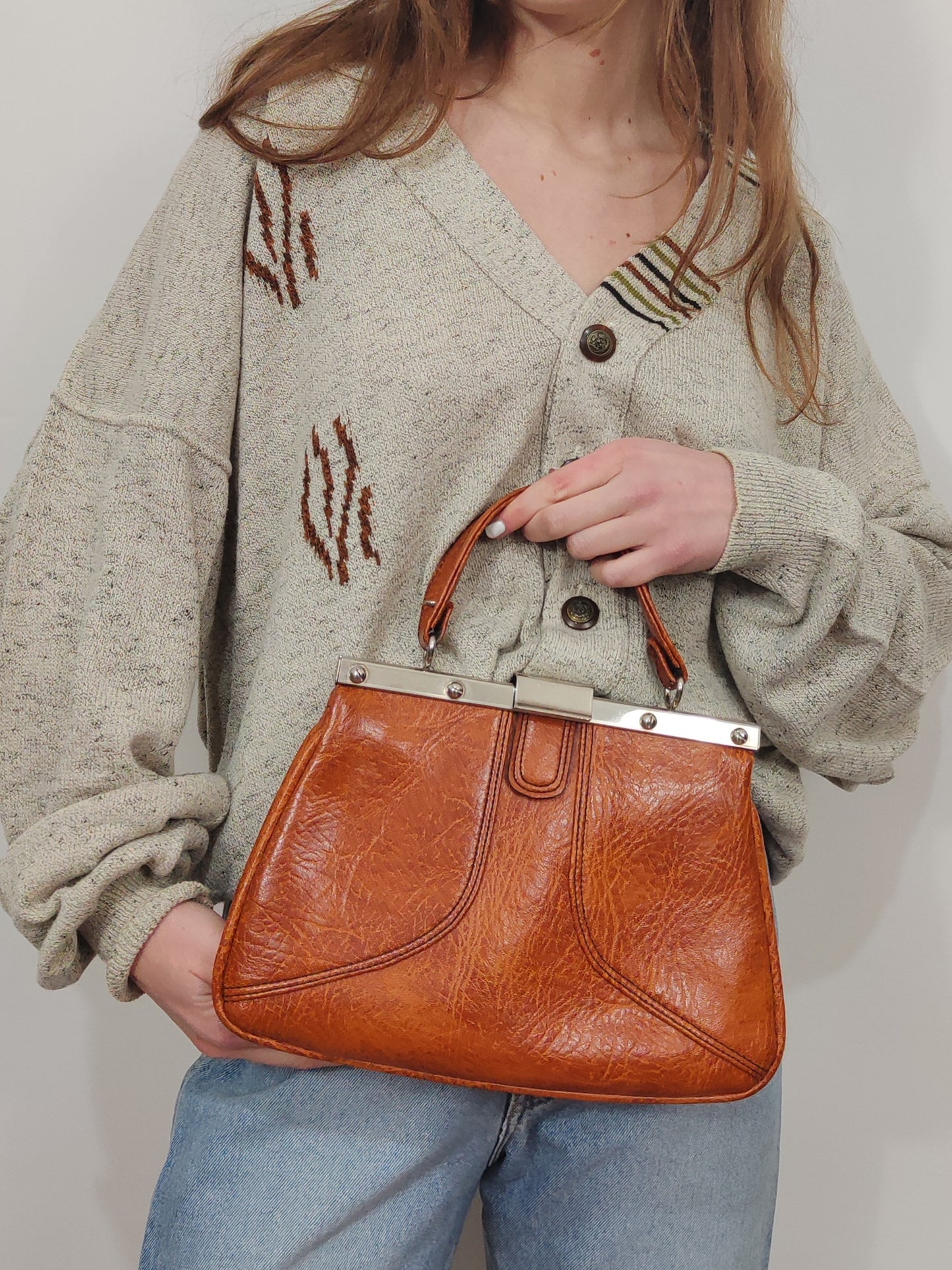 '80s Leather Bag