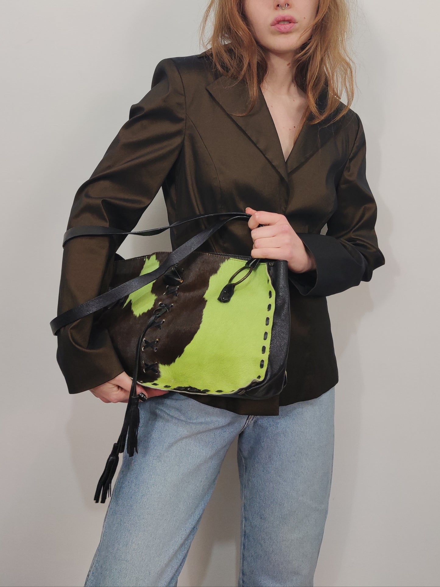 Green Calf Bag