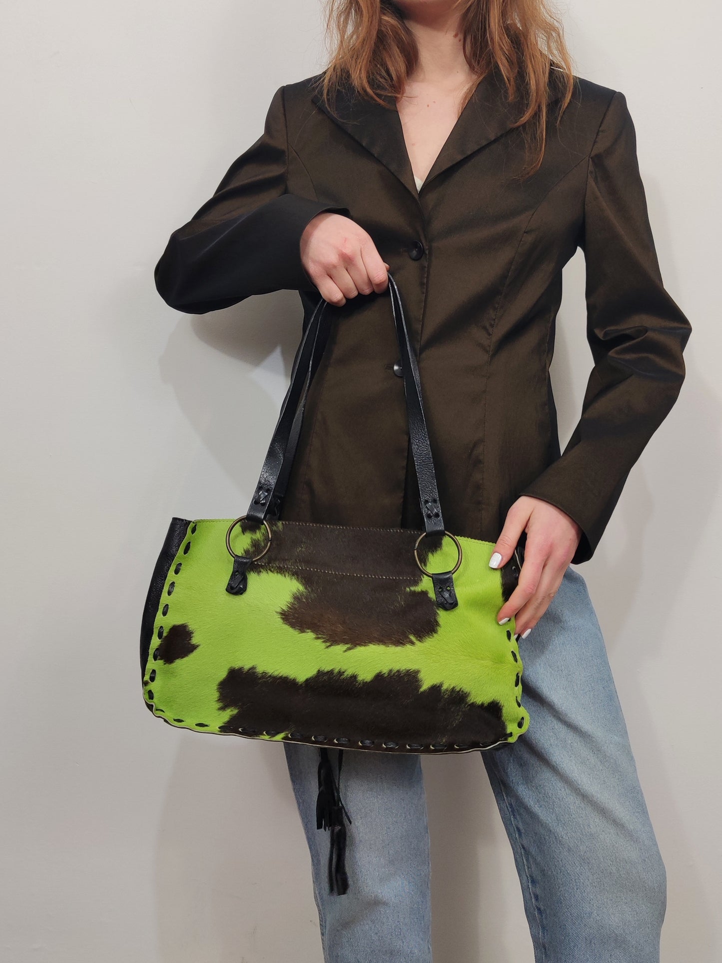 Green Calf Bag