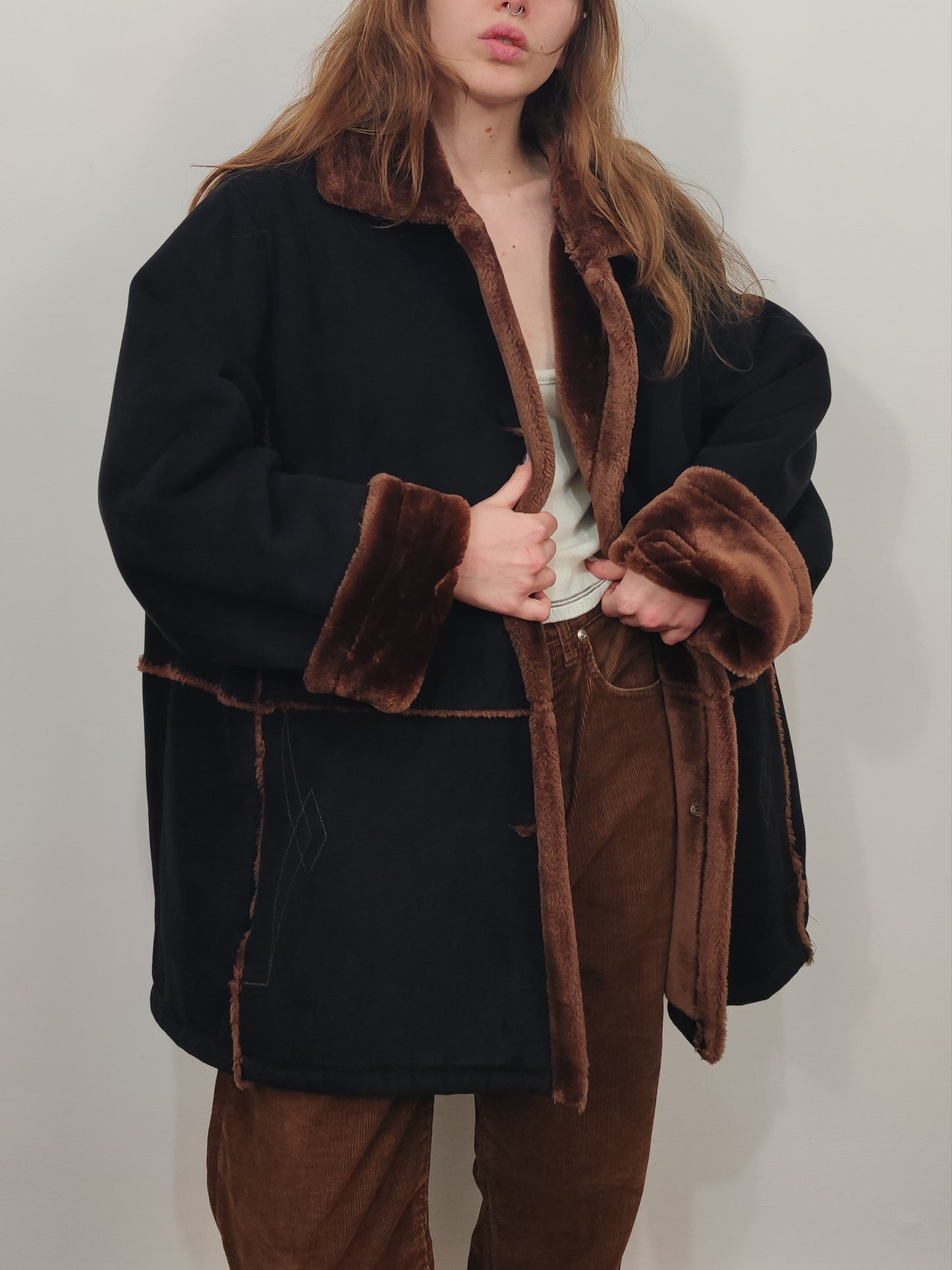 Eco Fur Coat