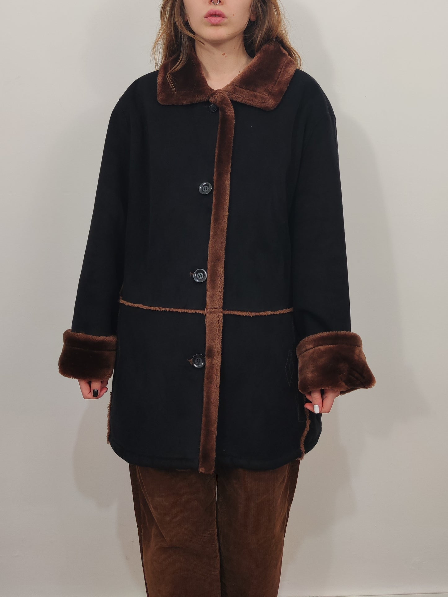 Eco Fur Coat