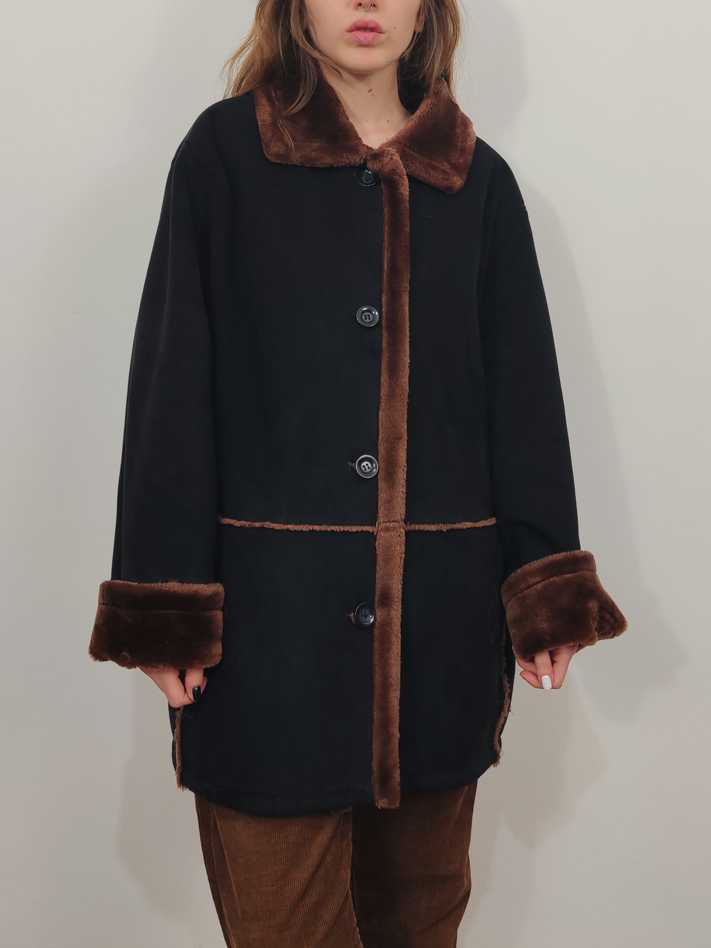 Eco Fur Coat