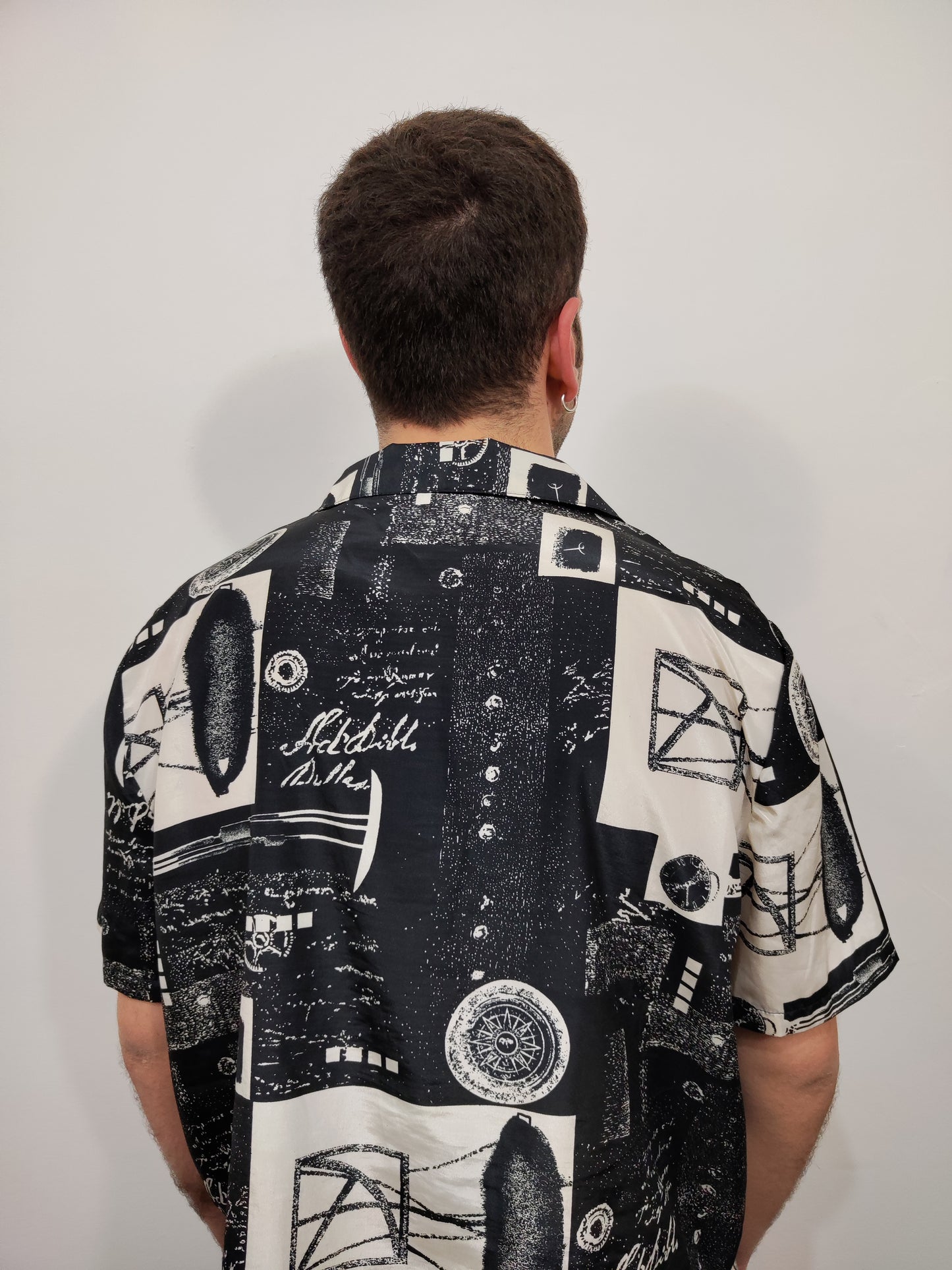 Vintage Black and White Shirt