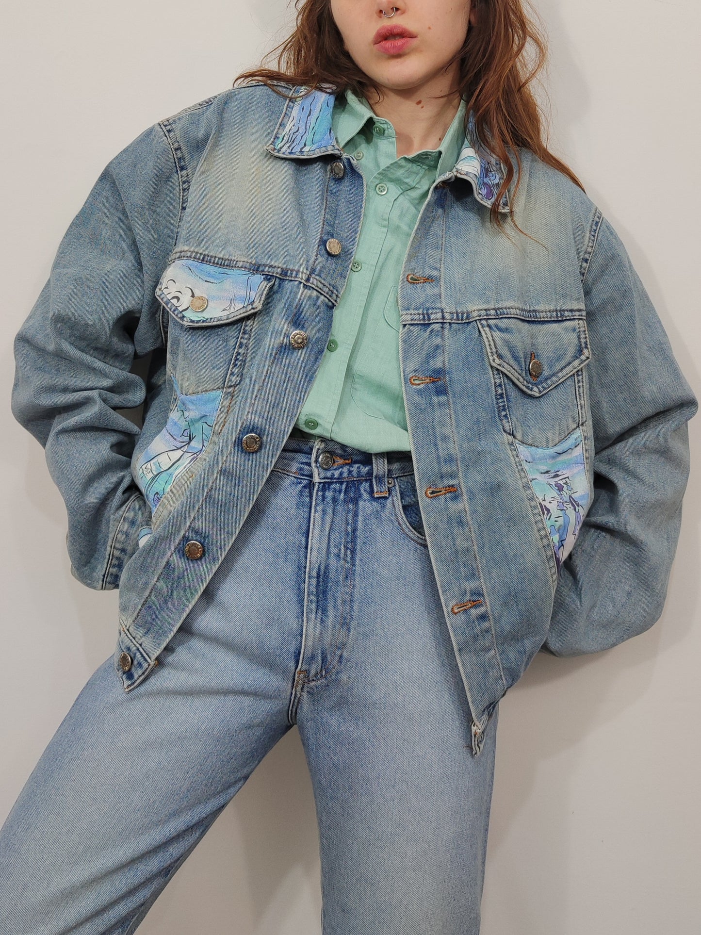 Reworked Vintage Denim Jacket