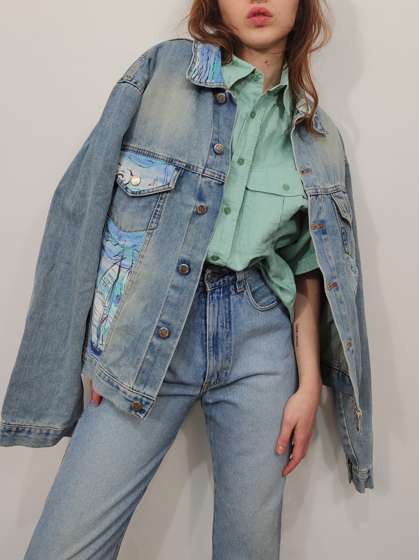 Reworked Vintage Denim Jacket