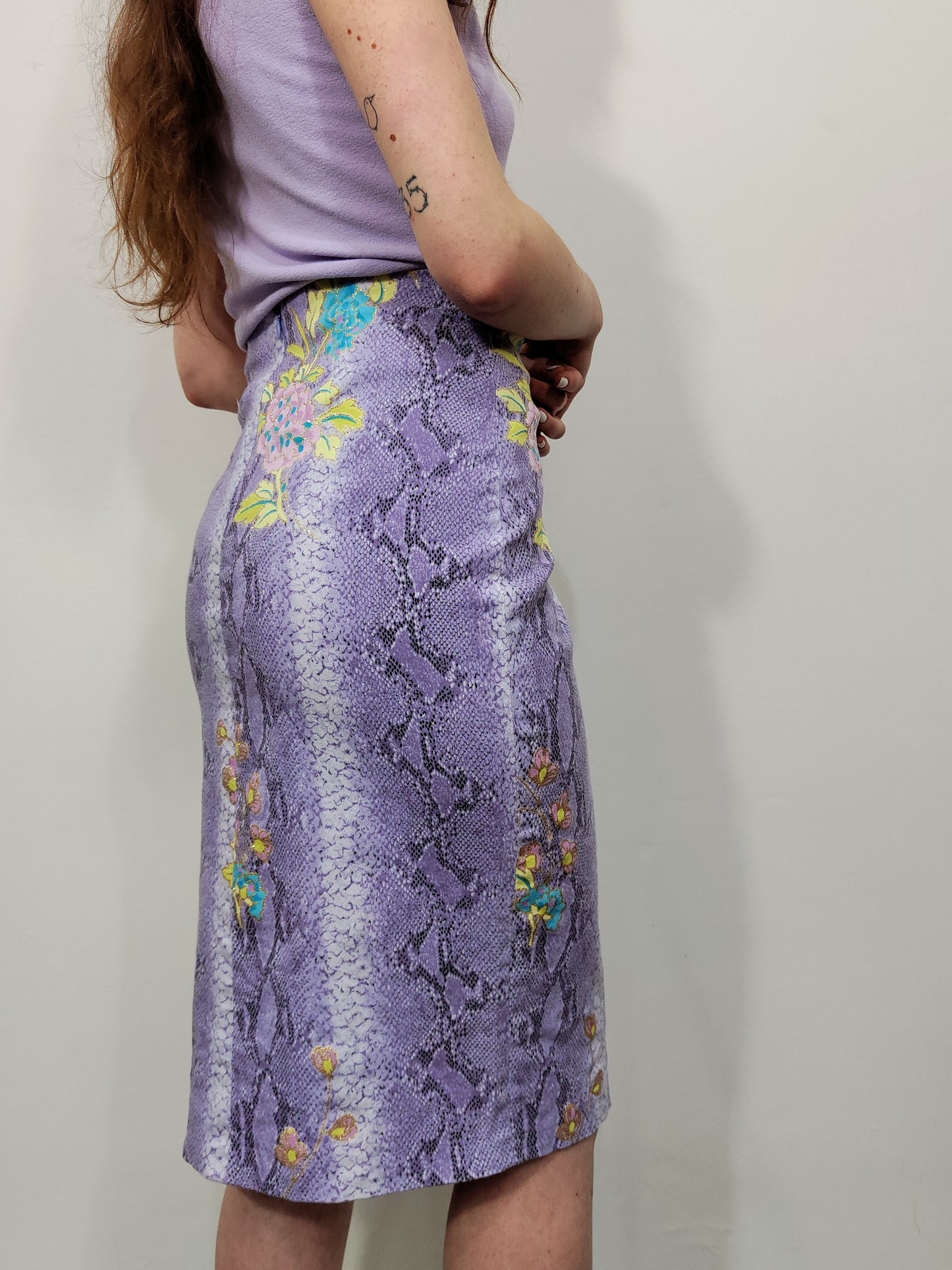'90s Animalier Skirt