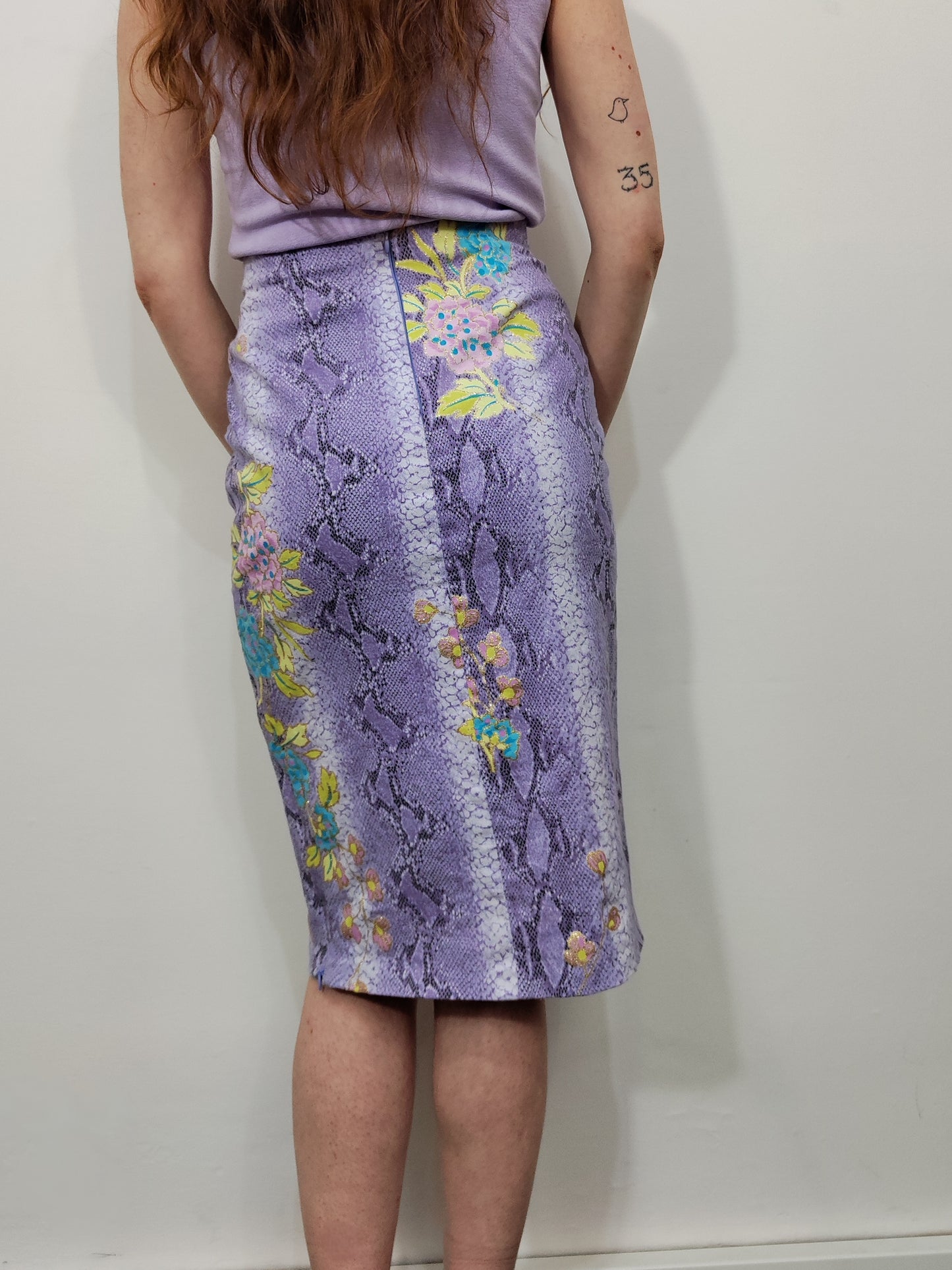 '90s Animalier Skirt