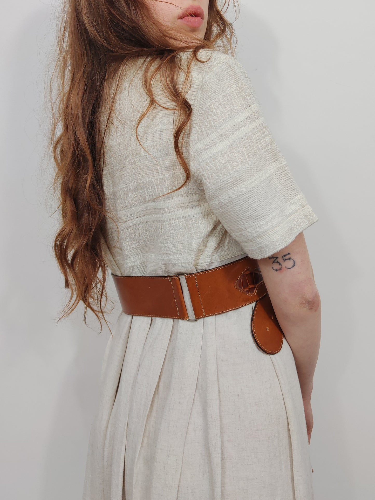 Vintage Leather Belt