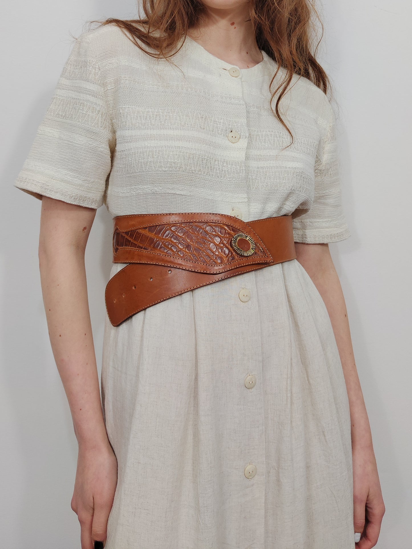 Vintage Leather Belt