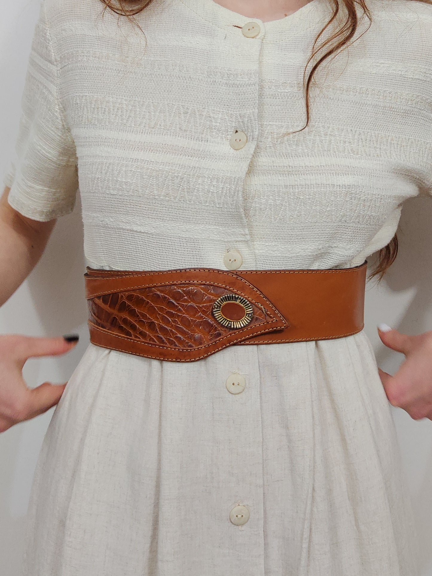 Vintage Leather Belt