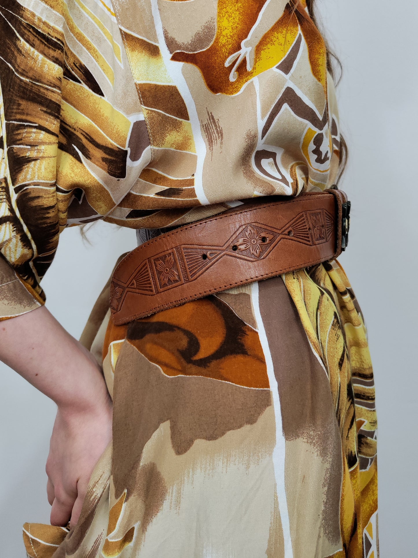 Vintage Leather Belt