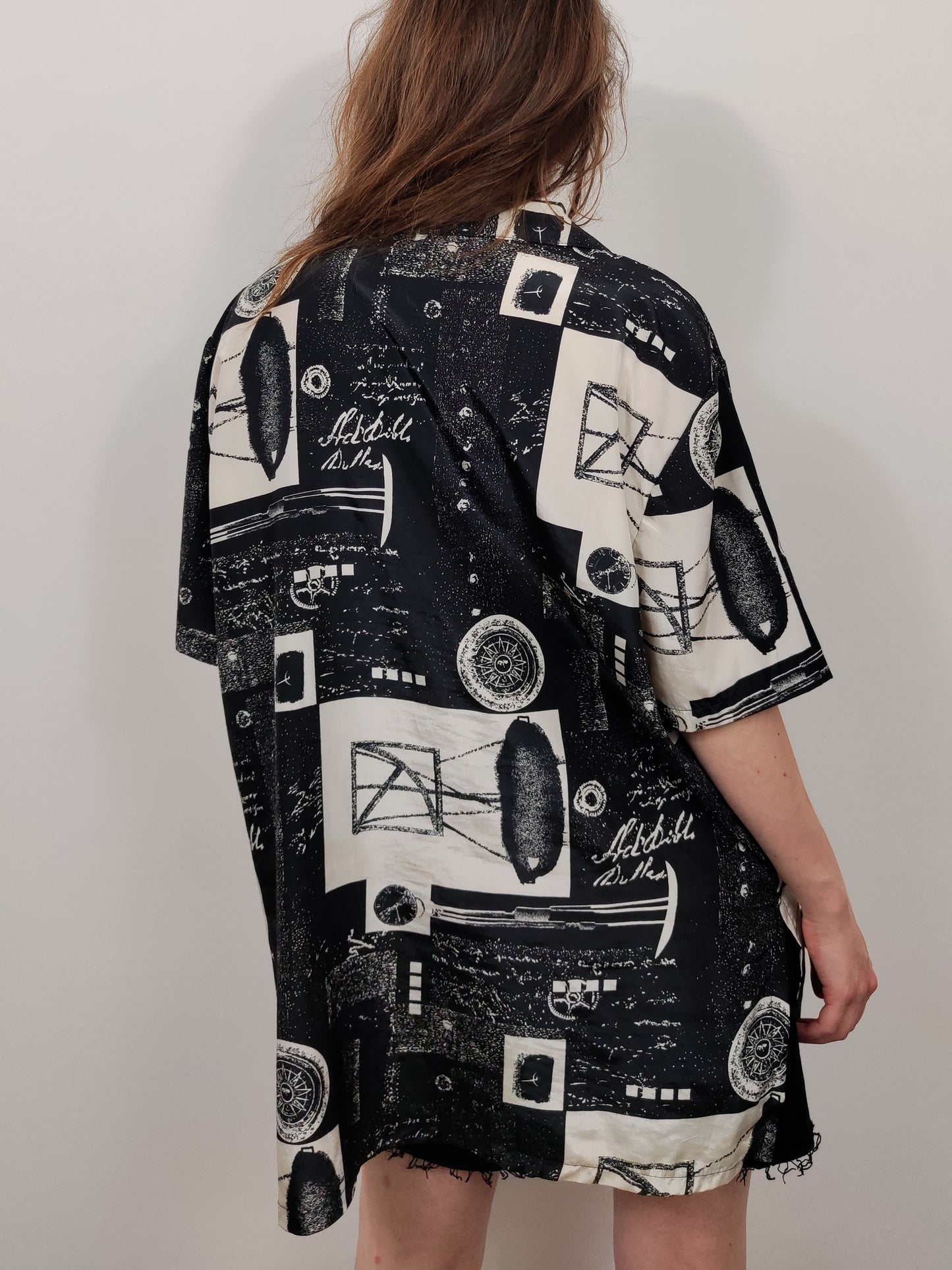 Vintage Black and White Shirt