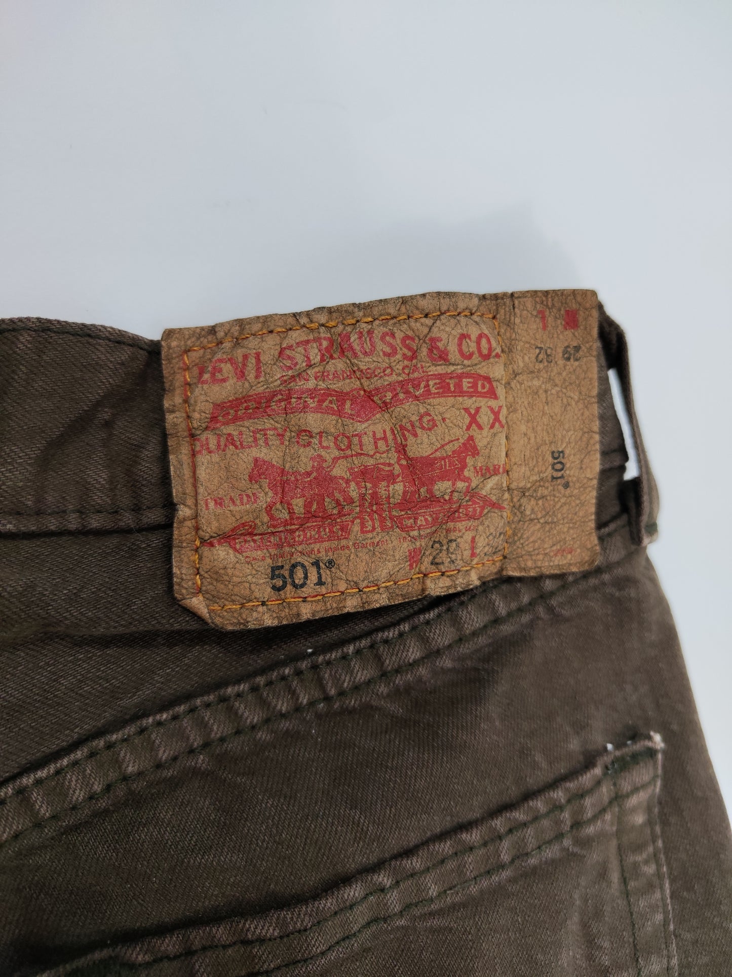 Levi's Vintage Brown Shorts