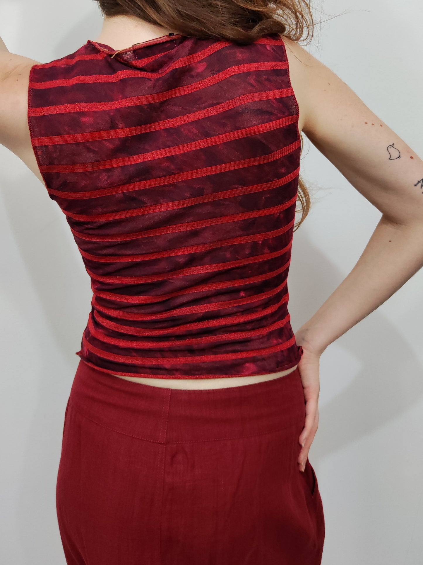 Custo Barcelona '90s Mesh Top