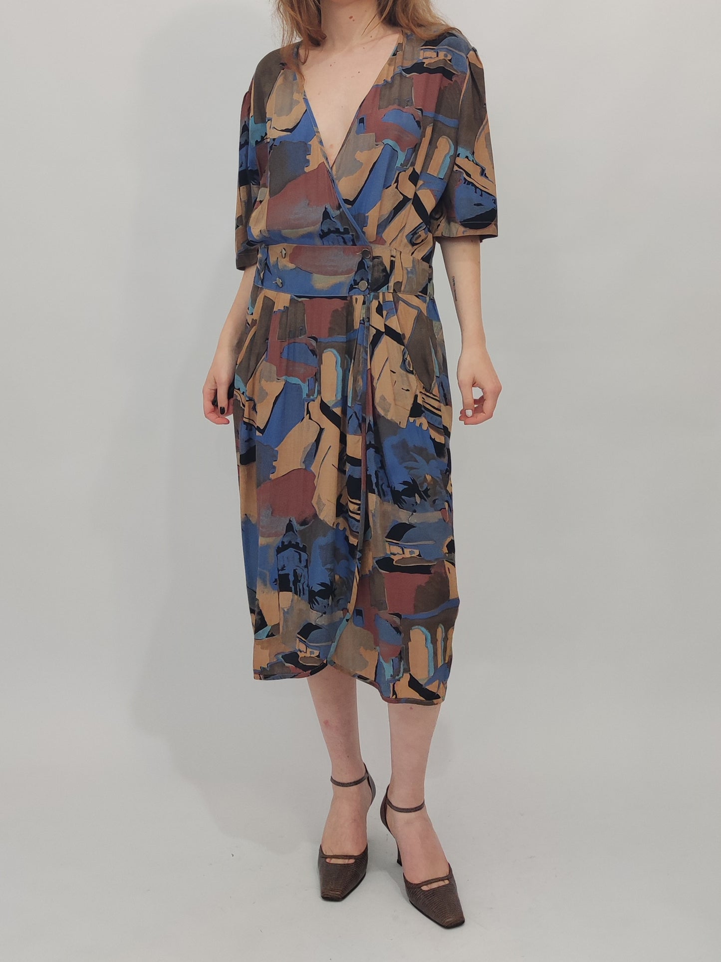 Late '70s Elkont Dress - Size M