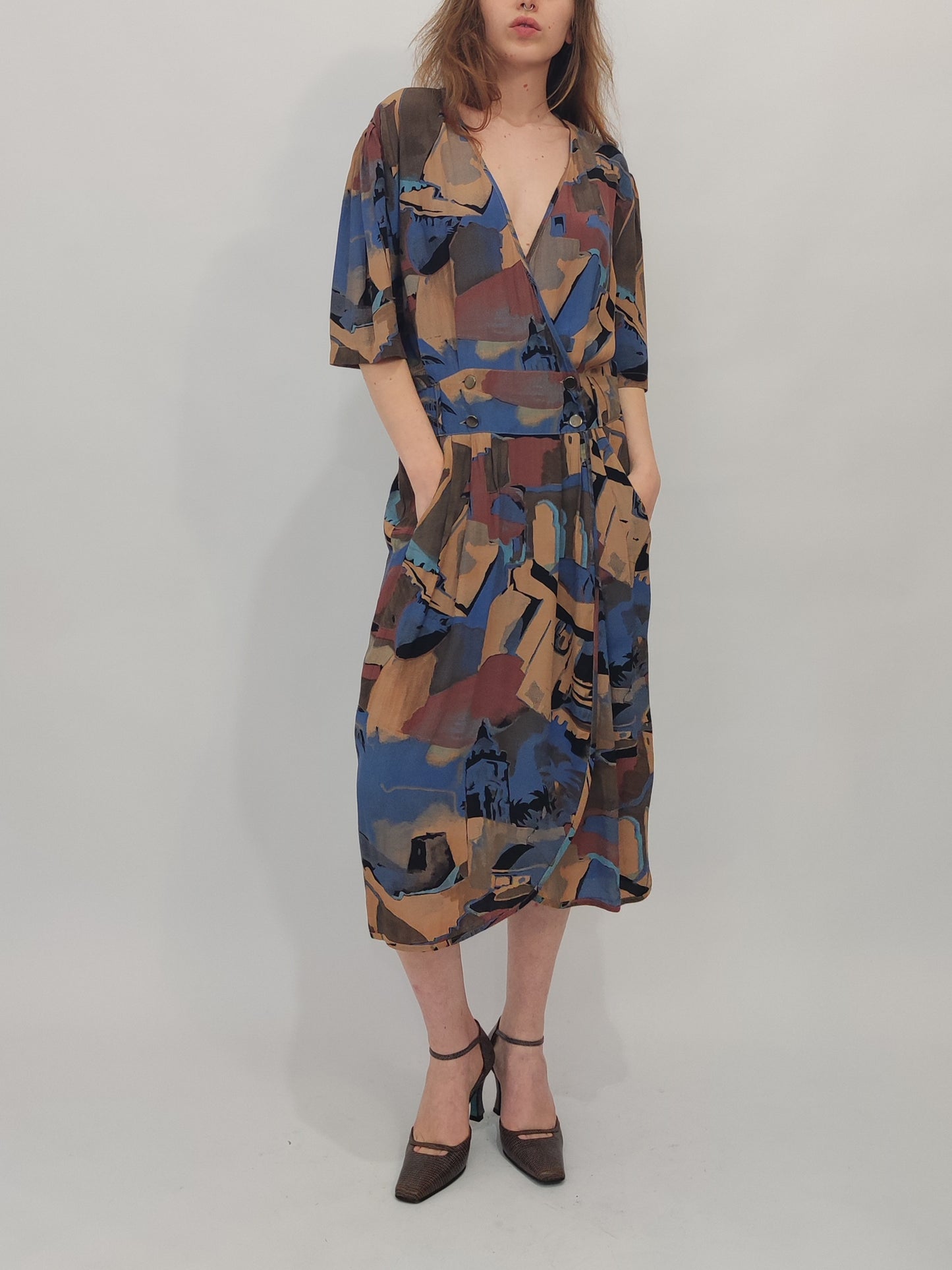 Late '70s Elkont Dress - Size M