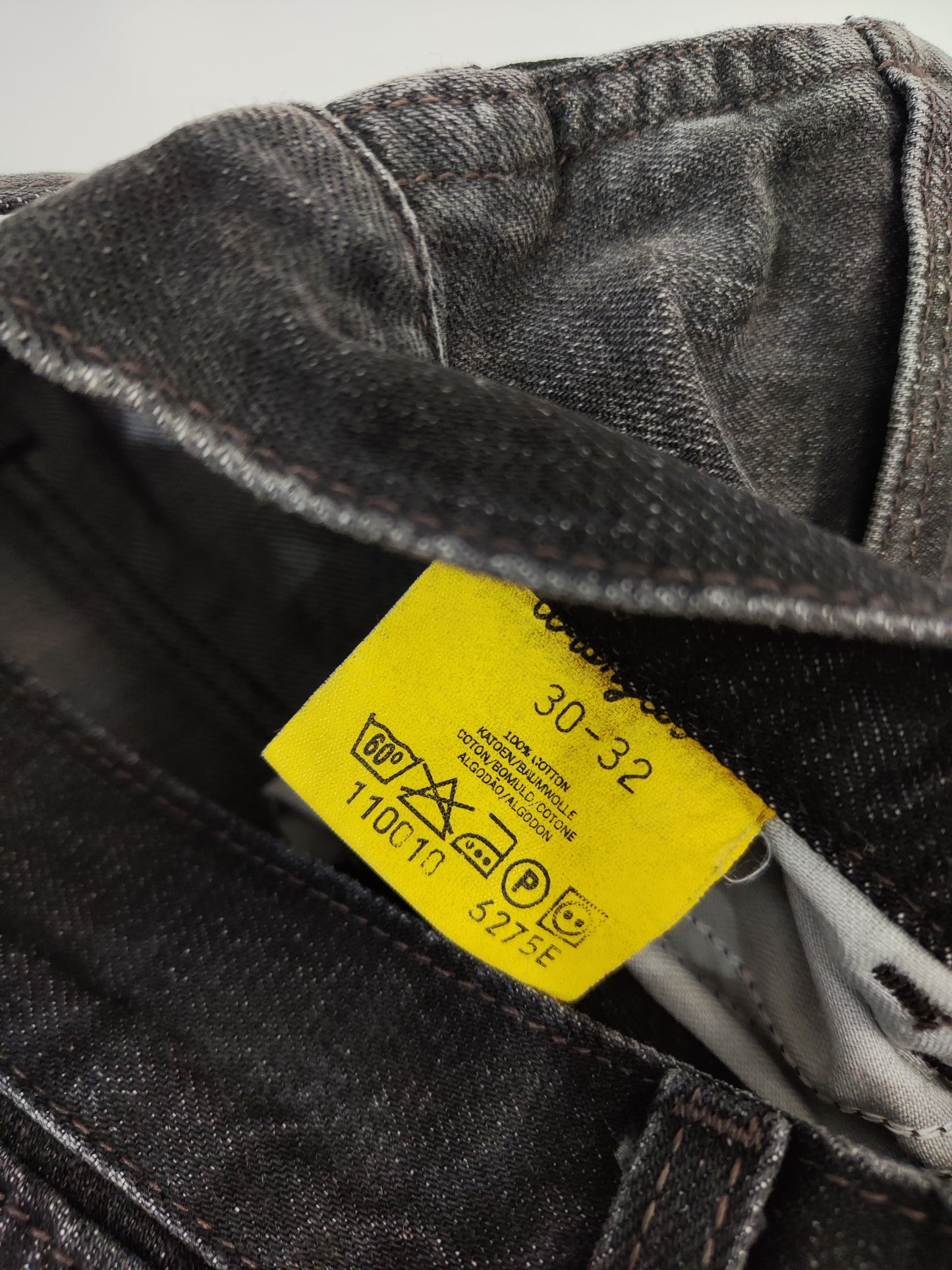 Wrangler Iced Black Flare Jeans - Deadstock