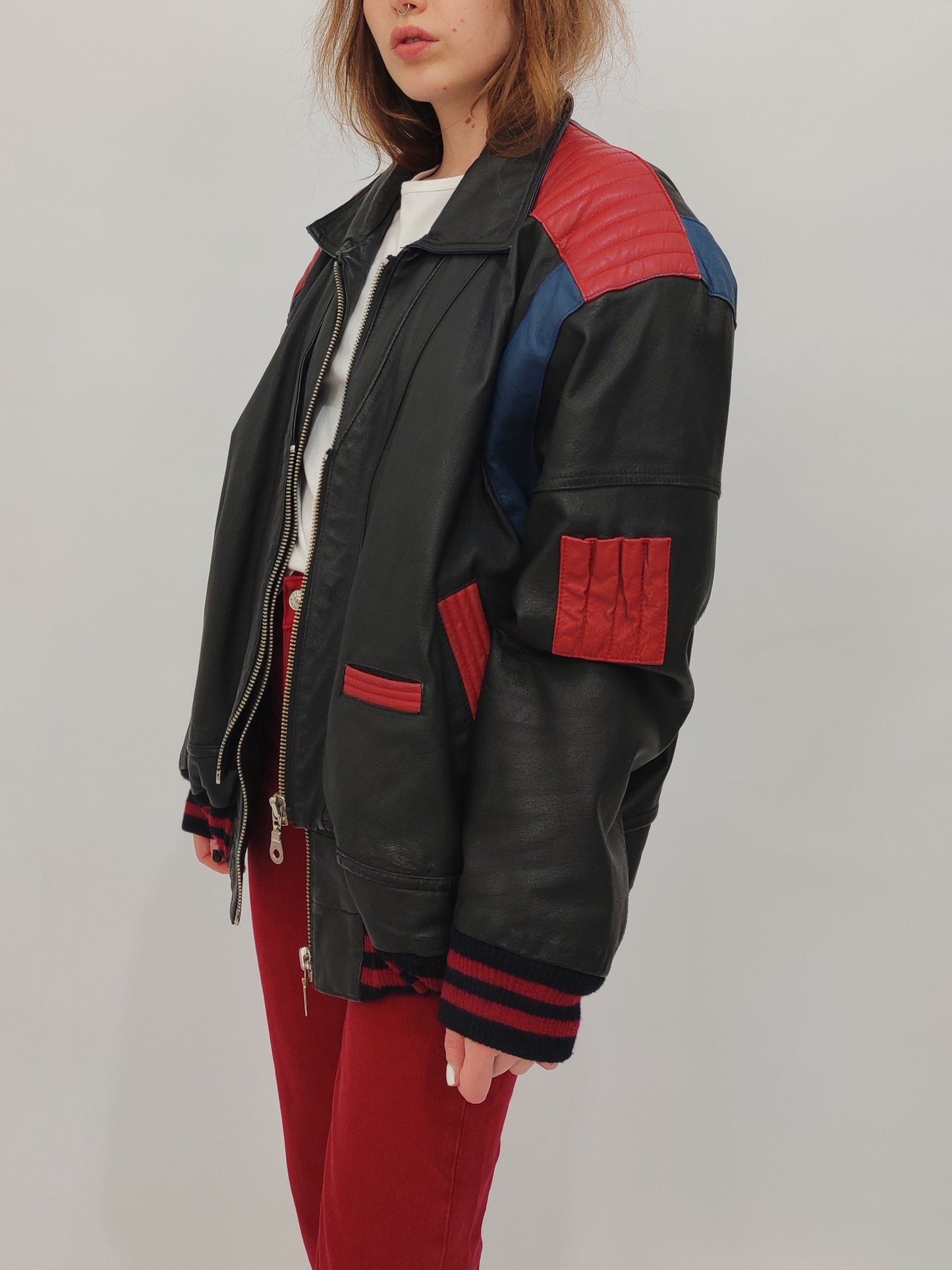 John F. Gee Vintage Leather Bomber