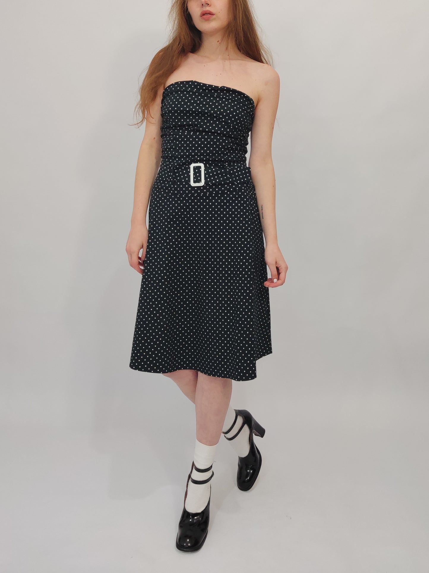 '90s Polka Dot Dress