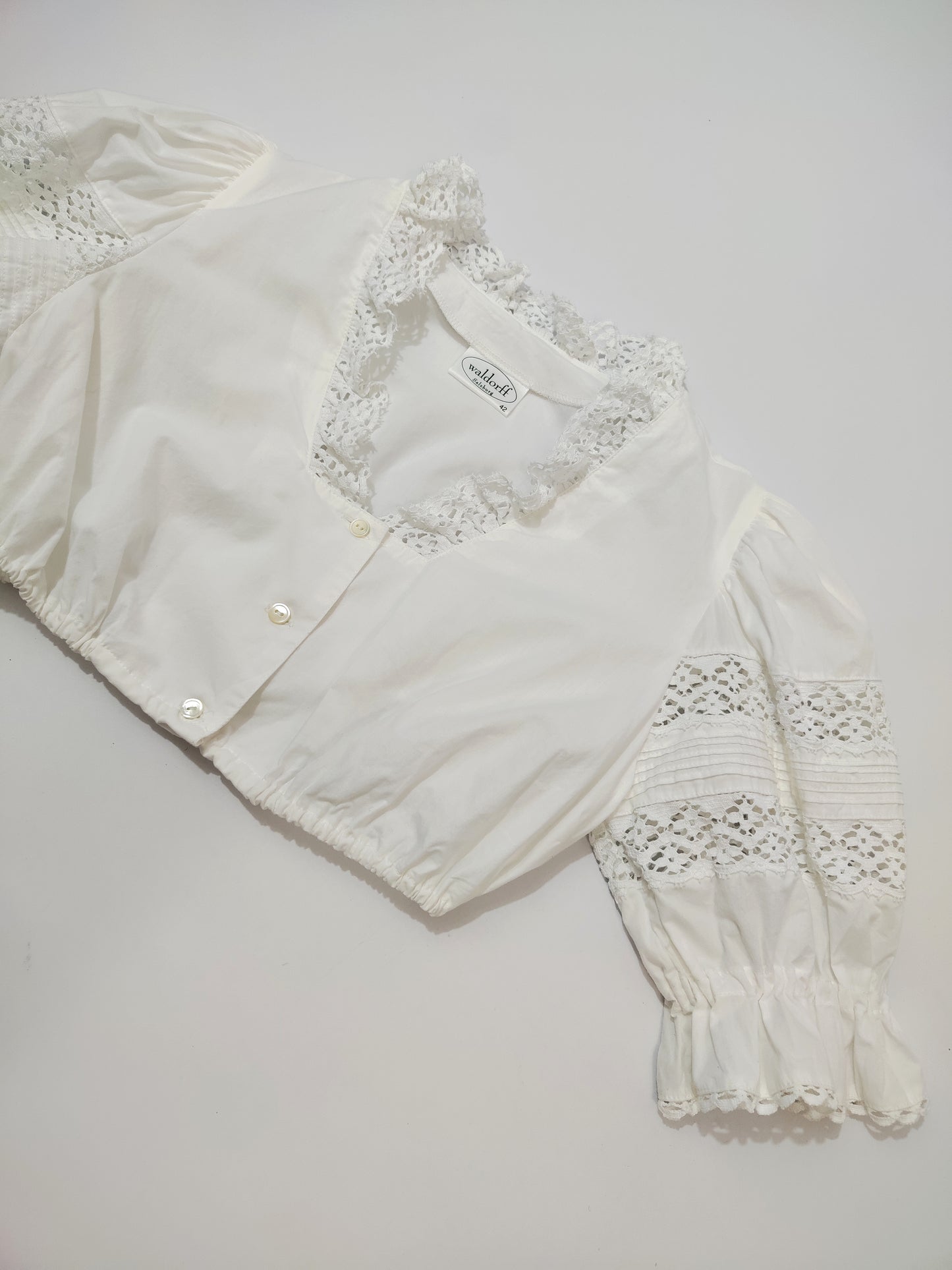 Vintage Dirndl Shirt - Size M/L