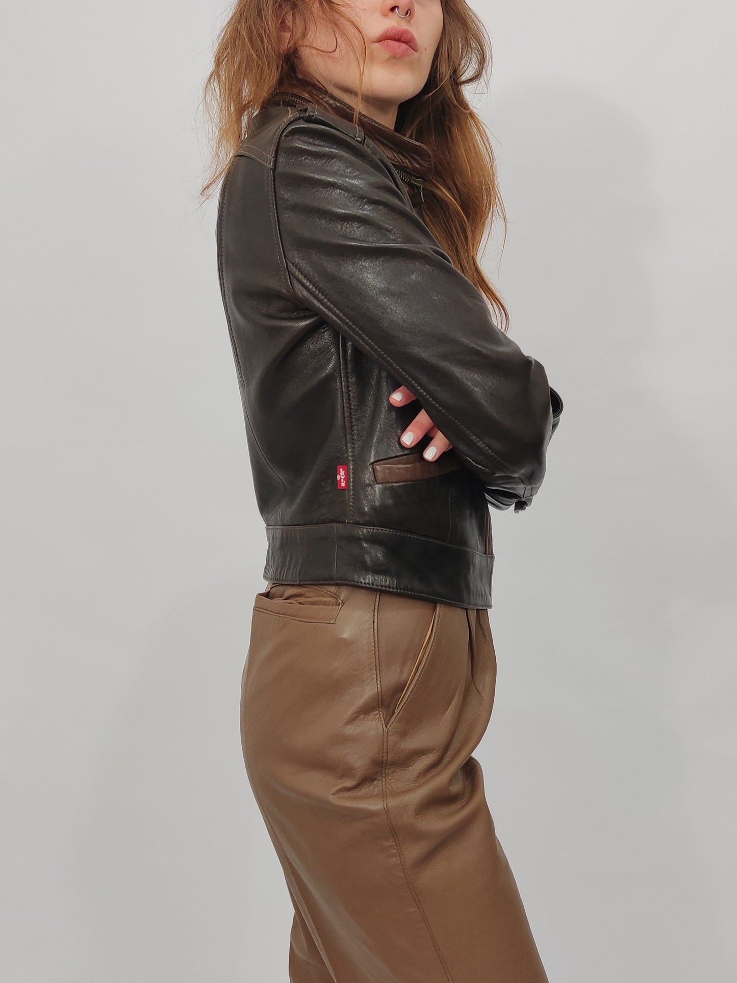 Levi's Leather Moto Jacket