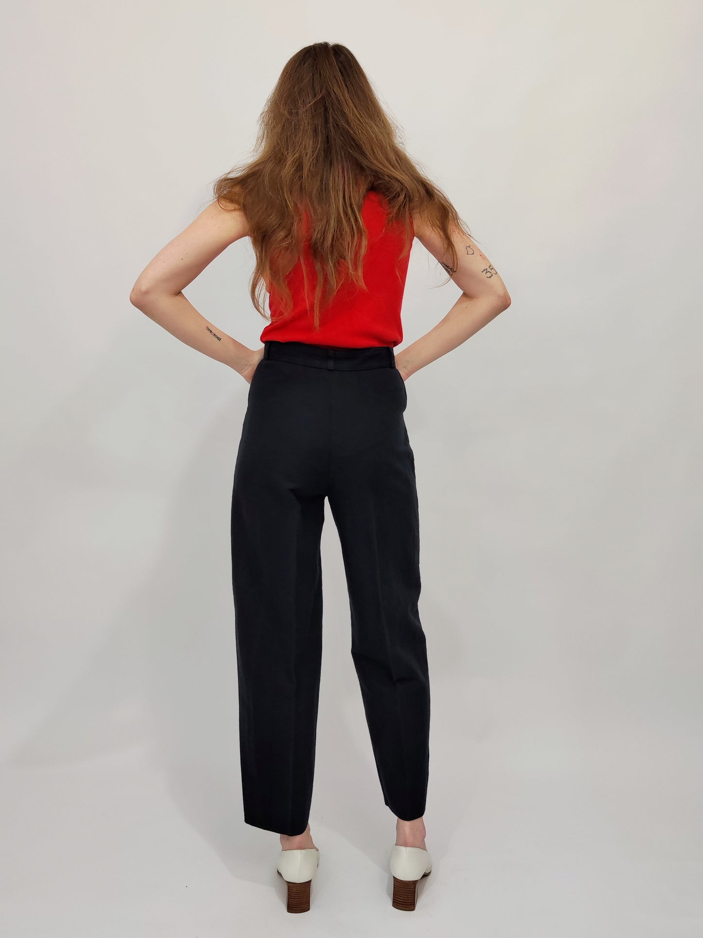 '80s Linen&Cotton Pants