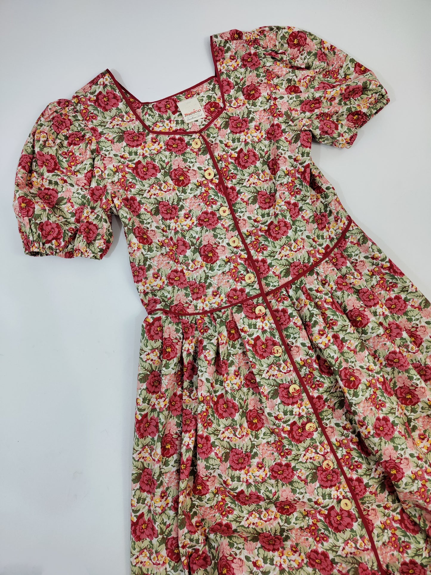 Meico Vintage Floral Dress