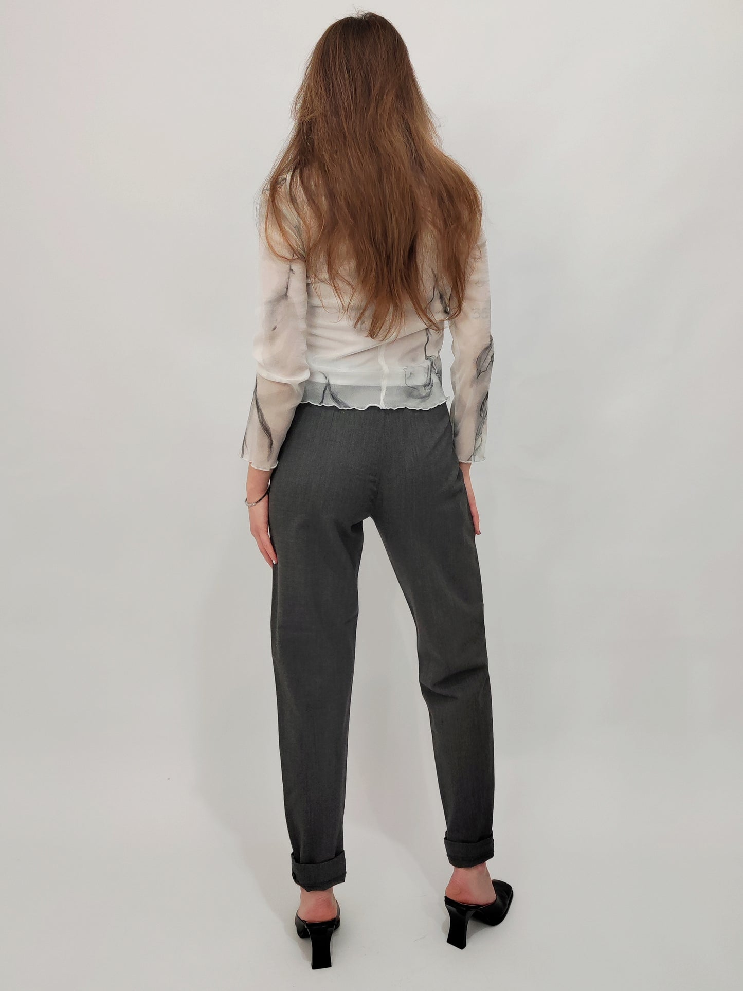 Max Mara Gray Trousers