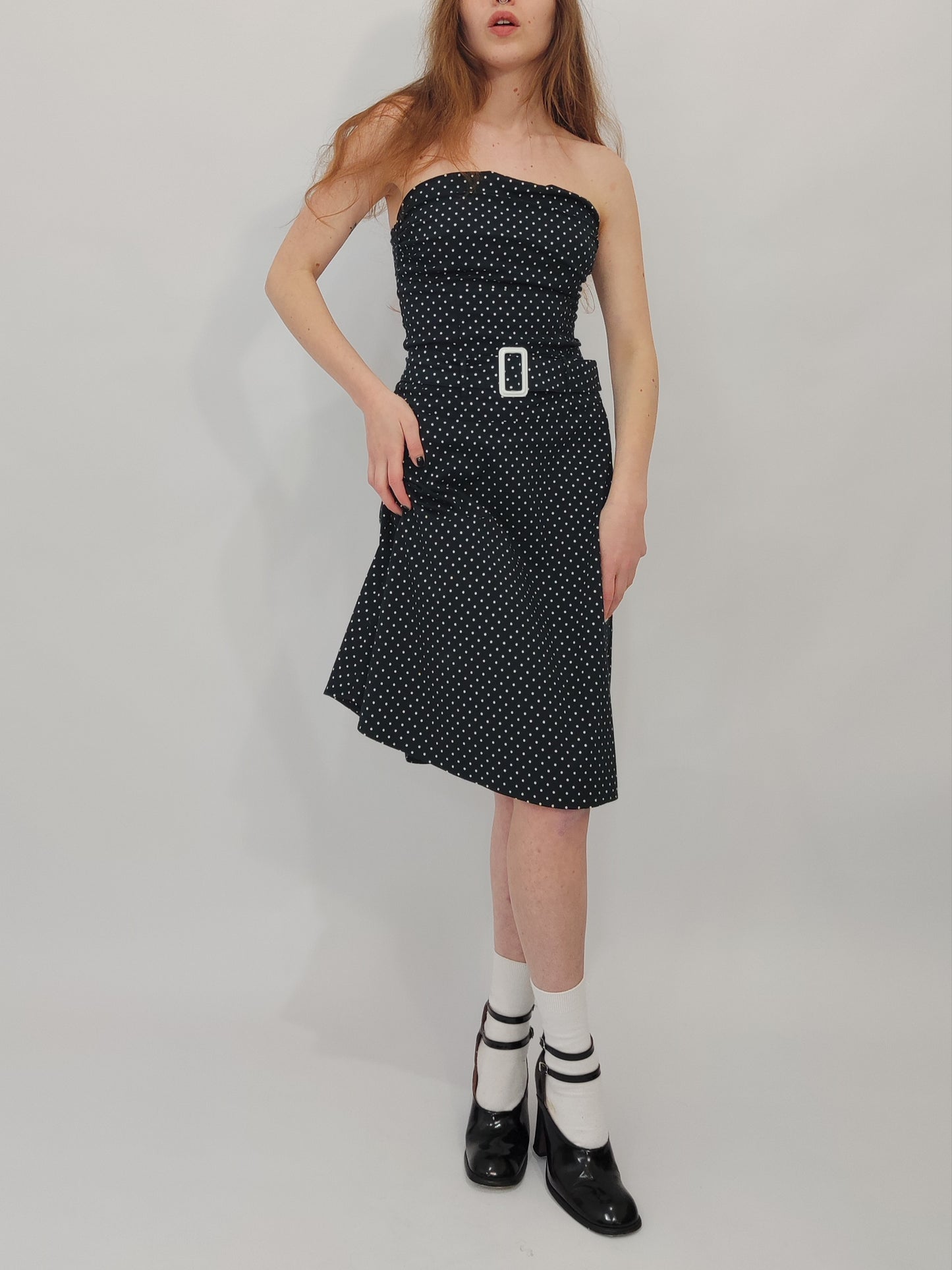 '90s Polka Dot Dress