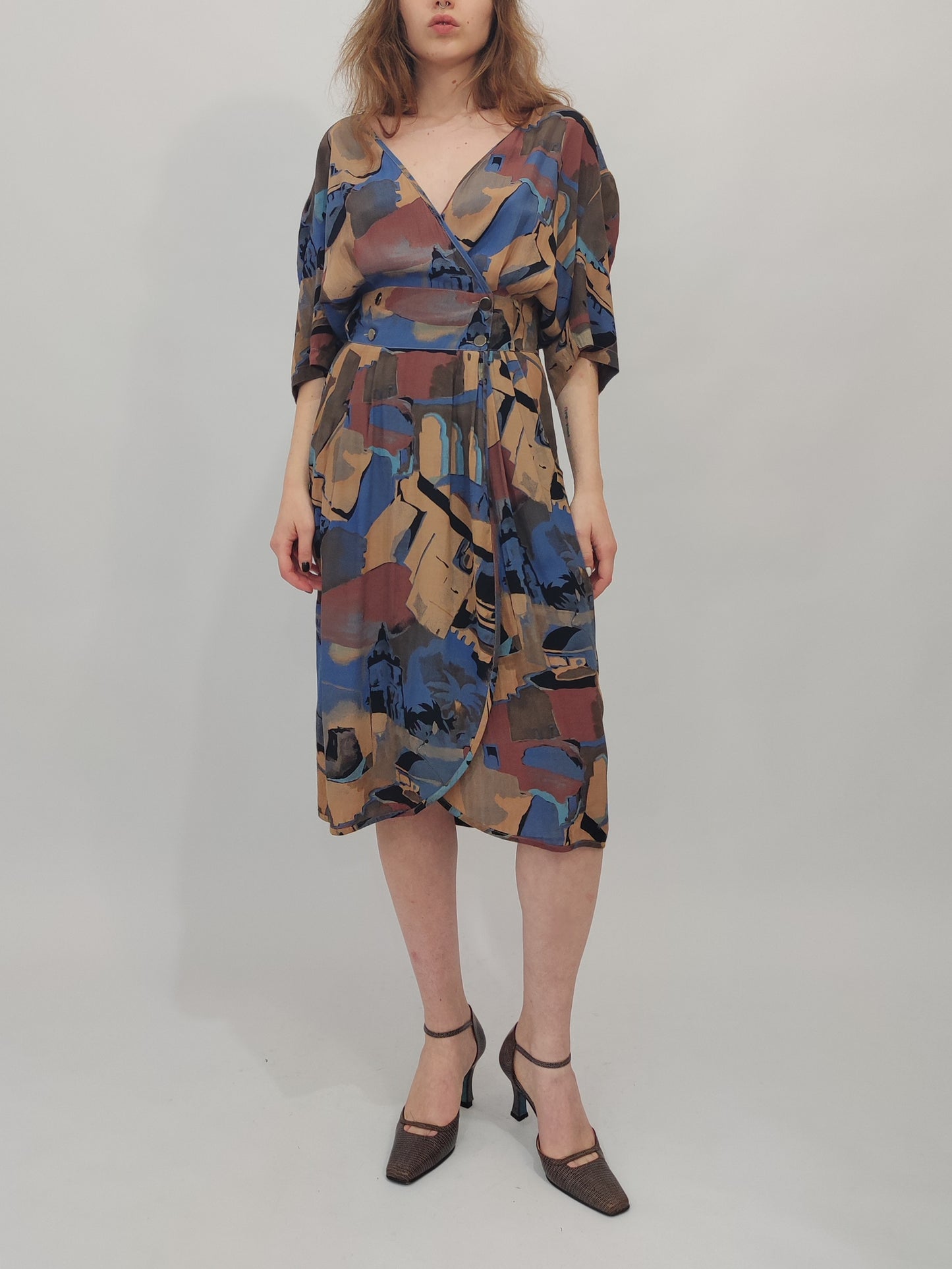 Late '70s Elkont Dress - Size M