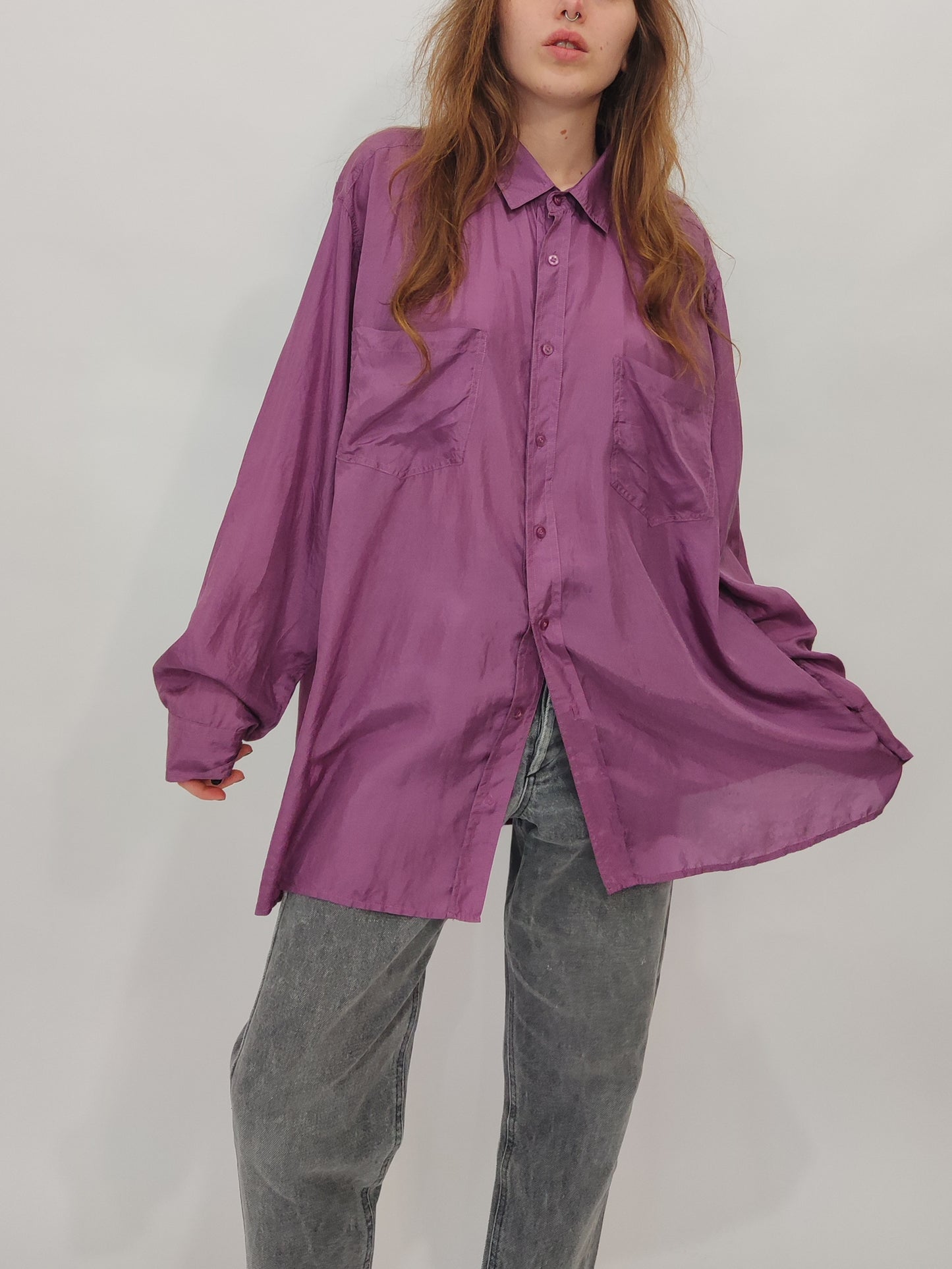 100% Silk Vintage Shirt