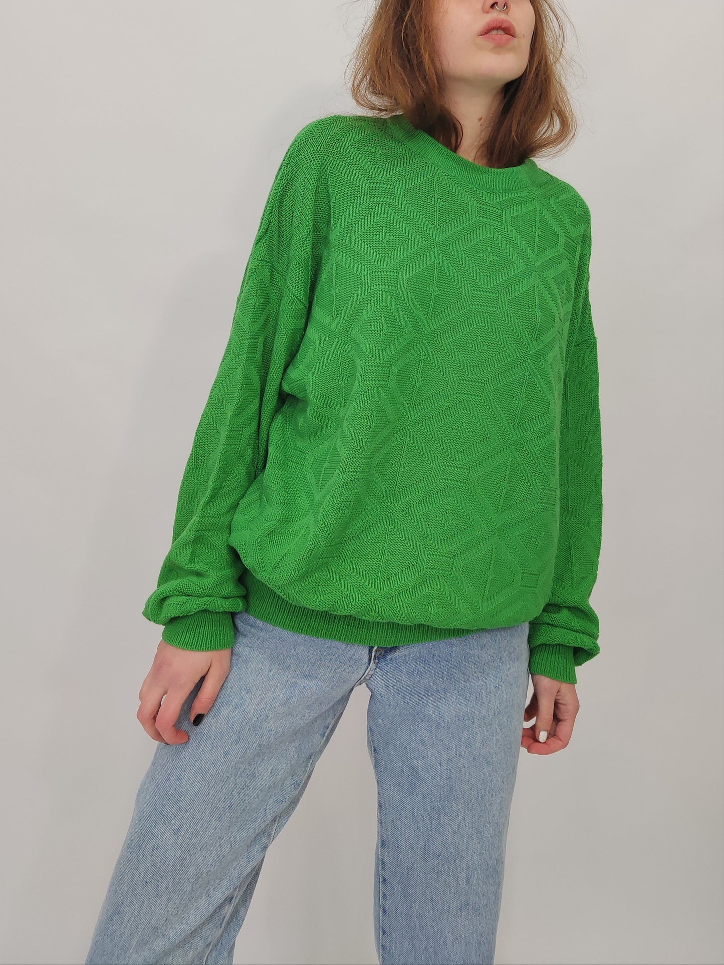 Green Vintage Jumper