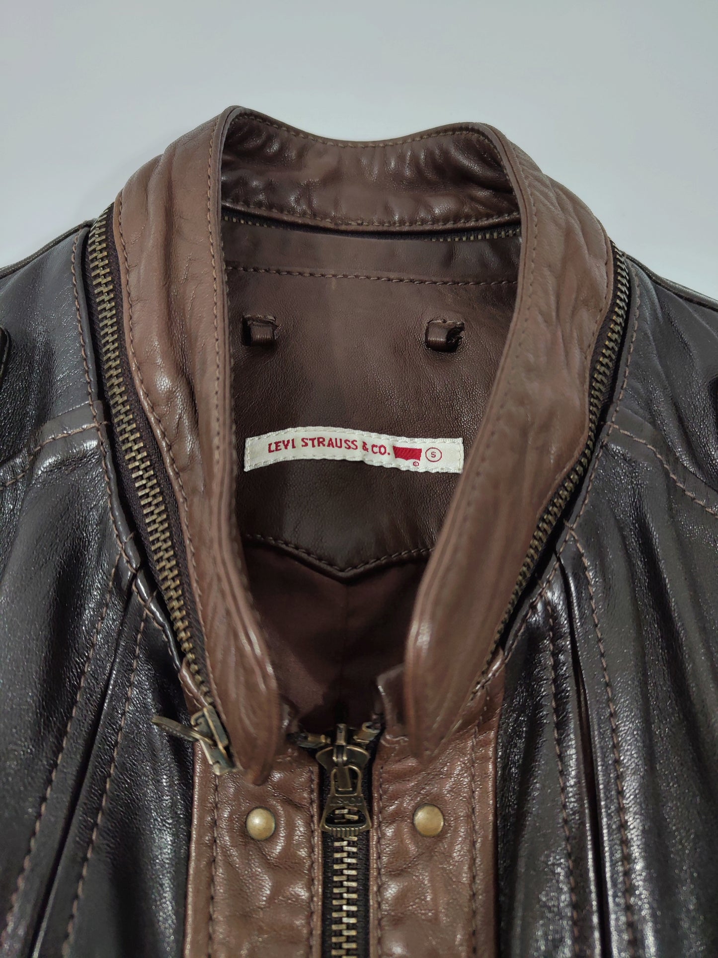 Levi's Leather Moto Jacket