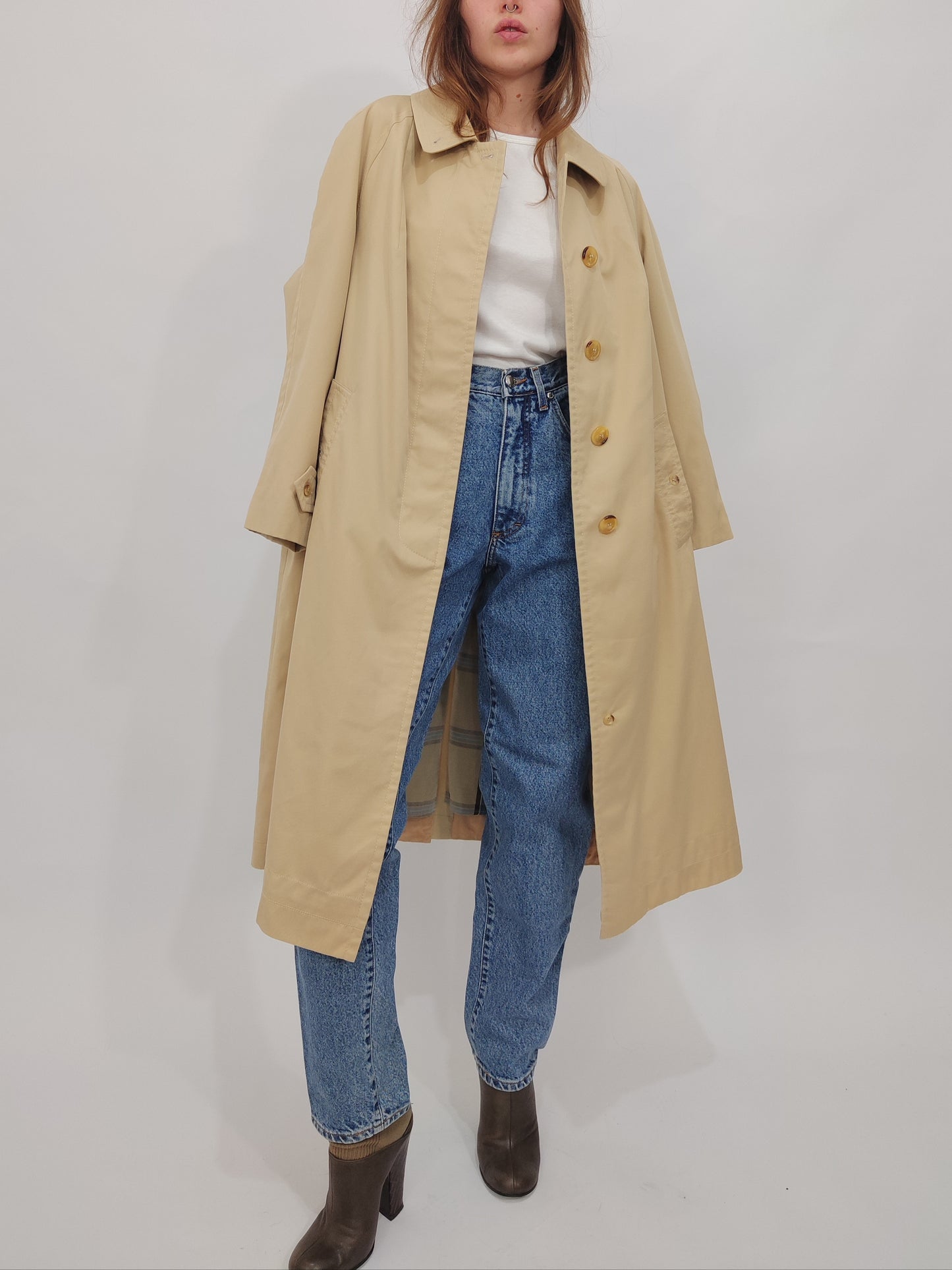 Boecker '70s Vintage Diolen Trench