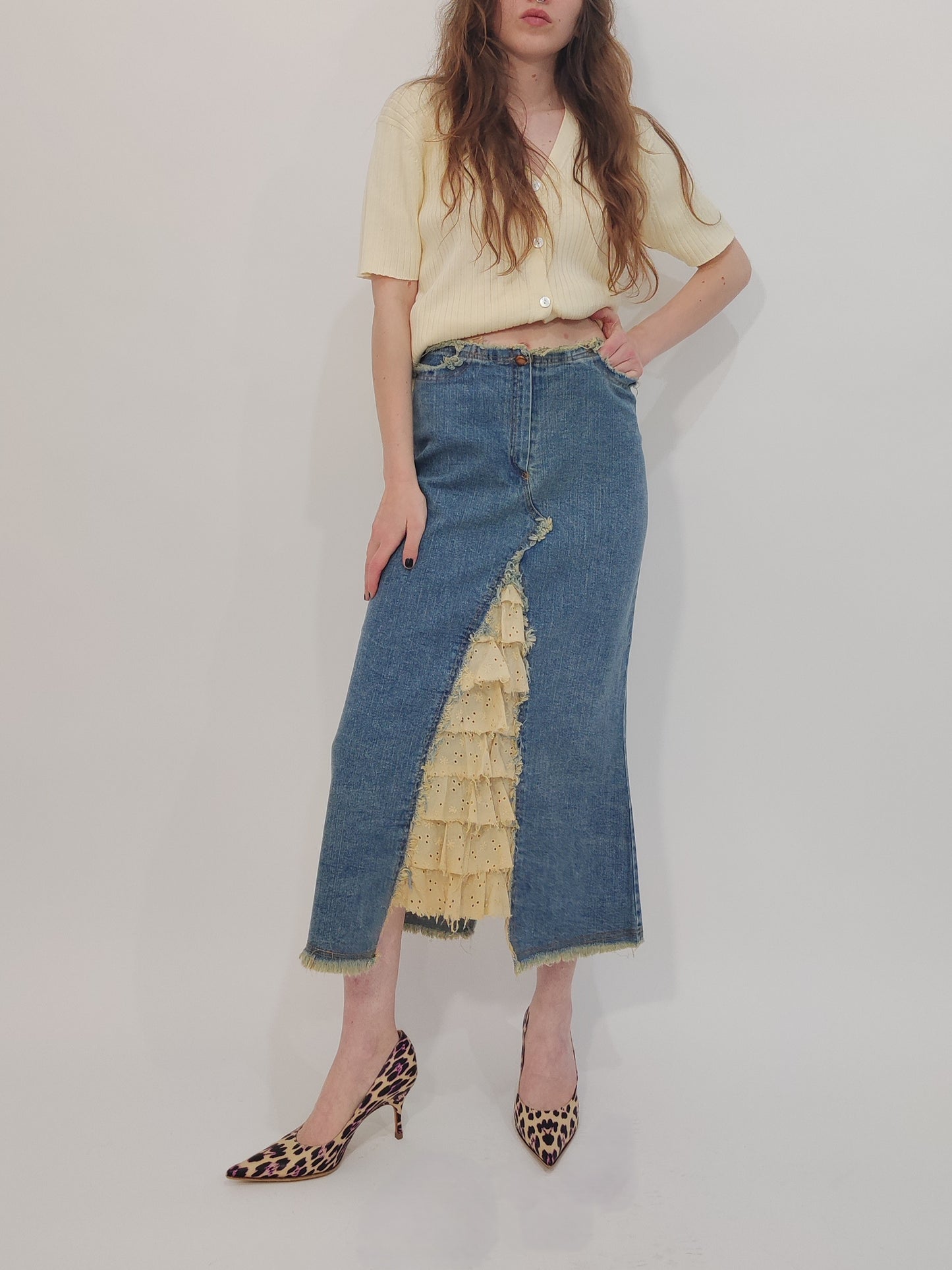 Early 2000s Denim Skirt
