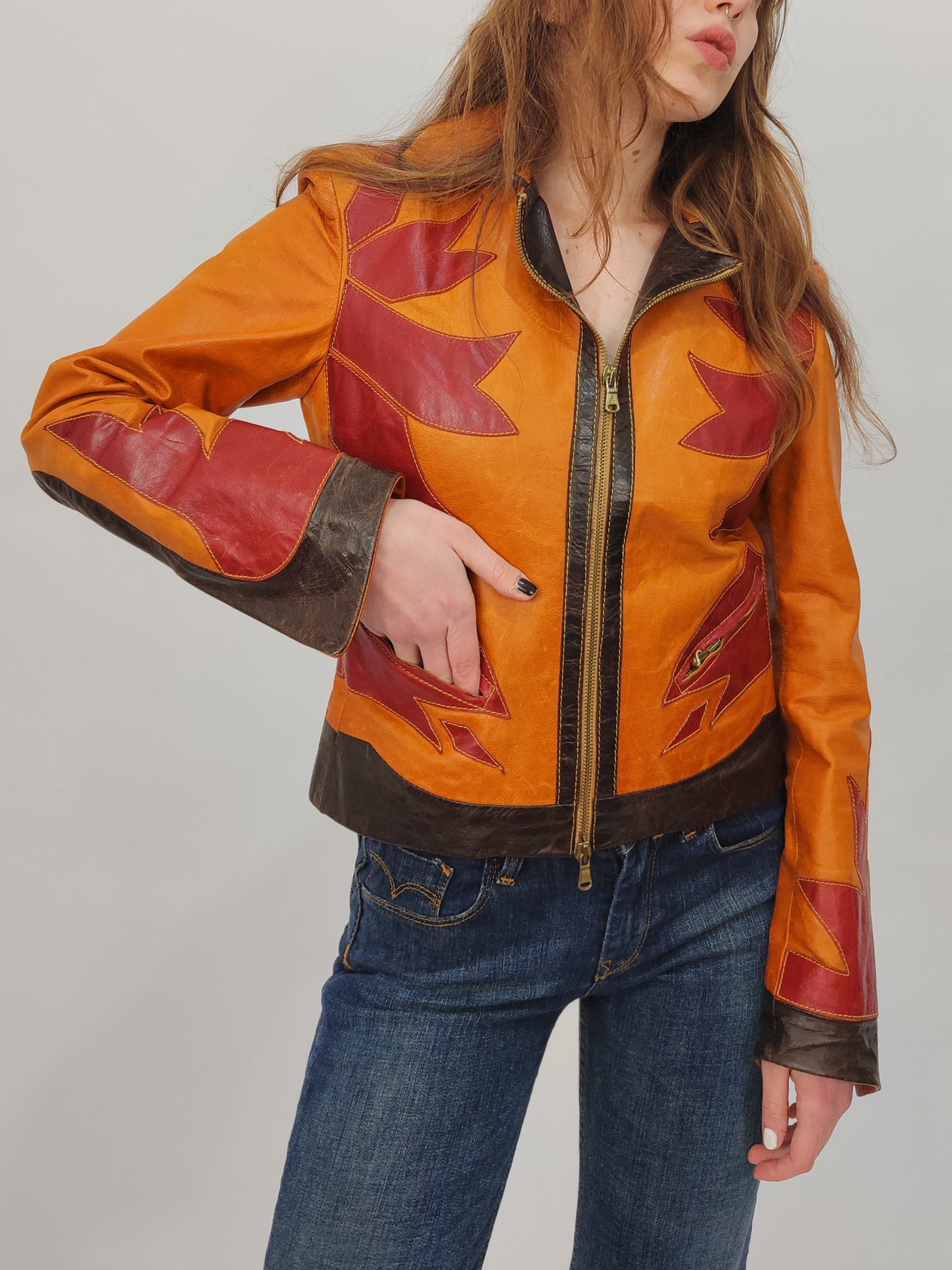 Western Leather Jacket