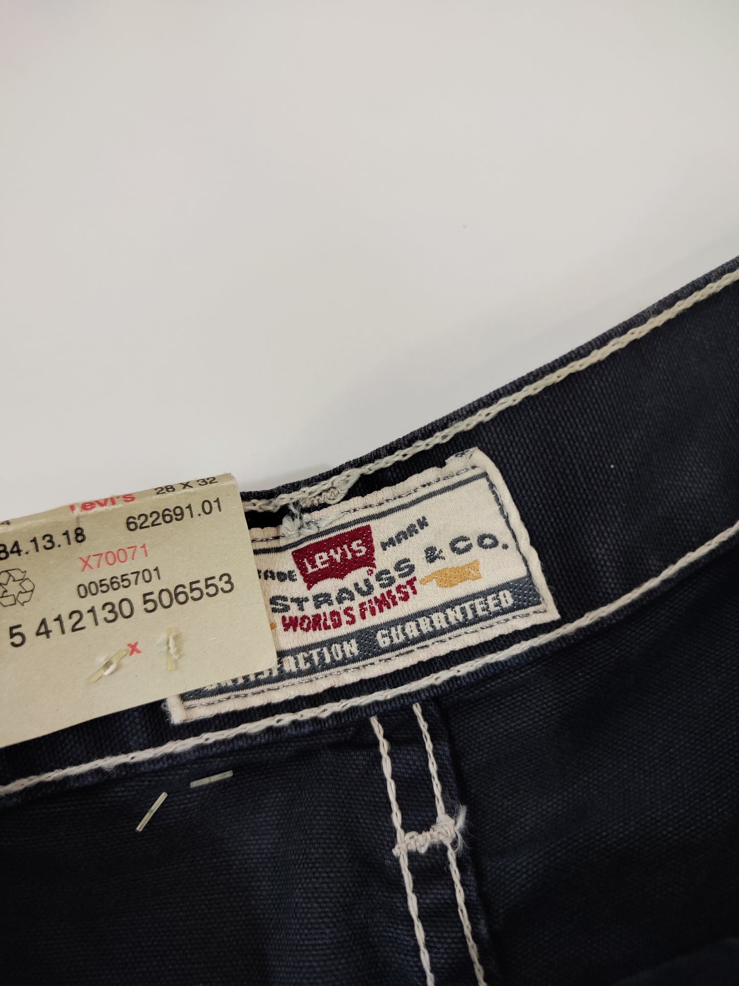 Levi's 484 Workpants, Dark Blue - Deadstock