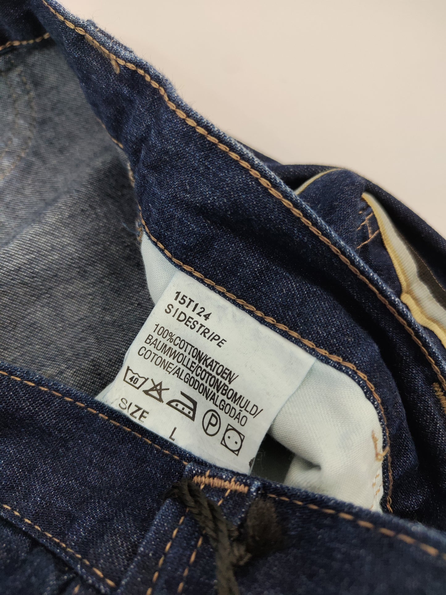 RARE Lee Pipes Side Stripe Baggy Jeans, Late '90s/Y2K - Deadstock