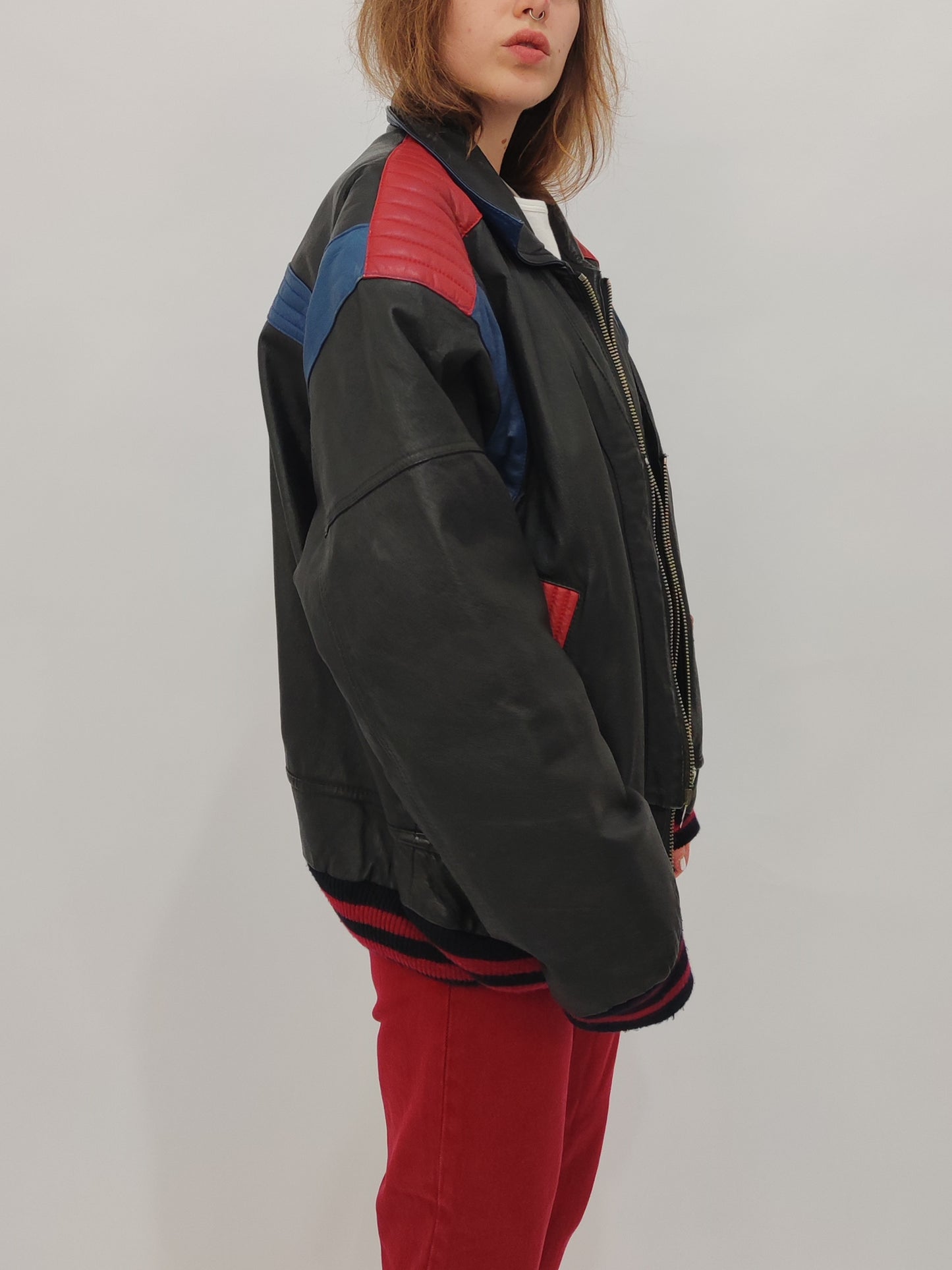 John F. Gee Vintage Leather Bomber