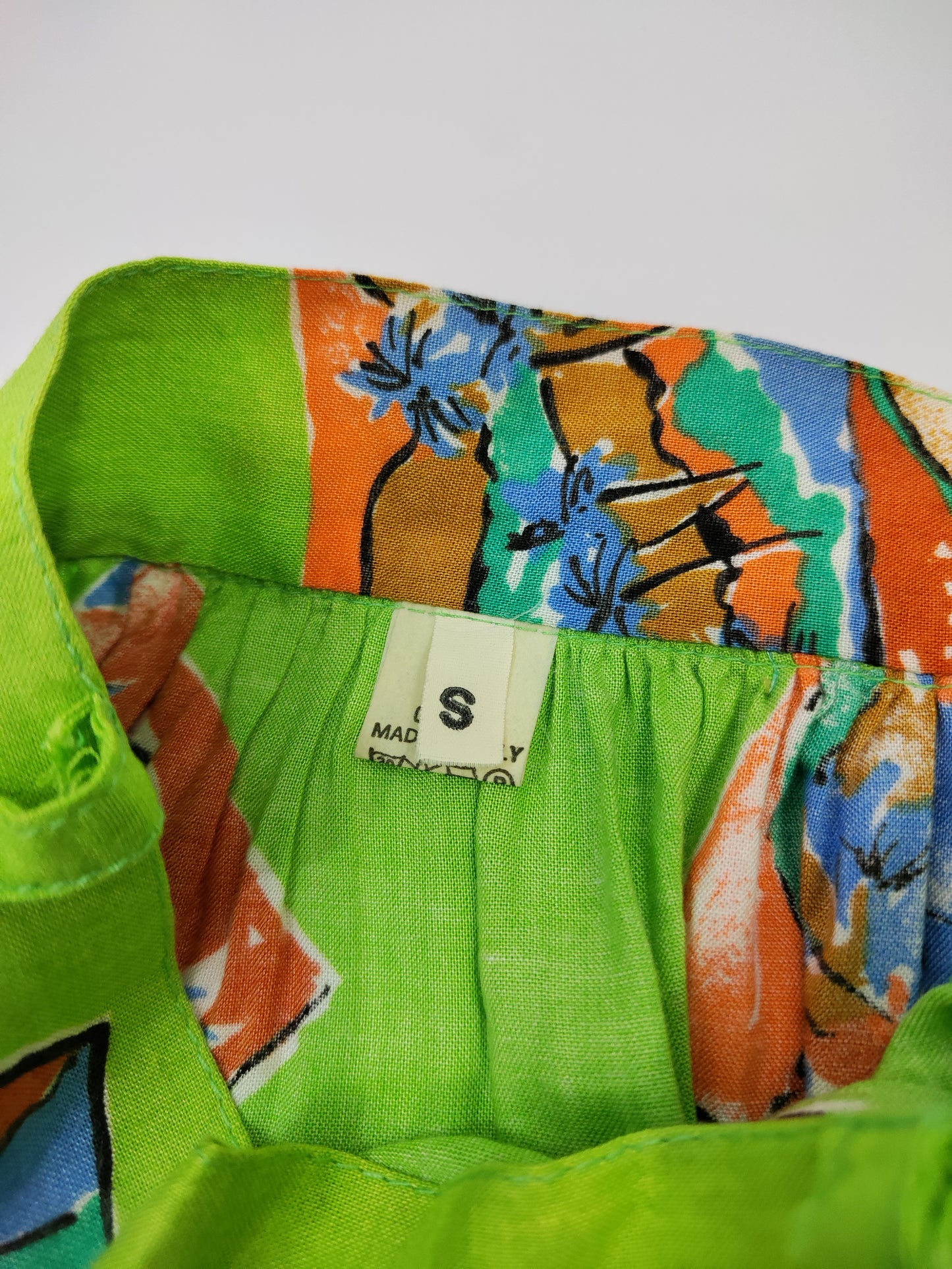 '80s Skirt, 100% Cotton.