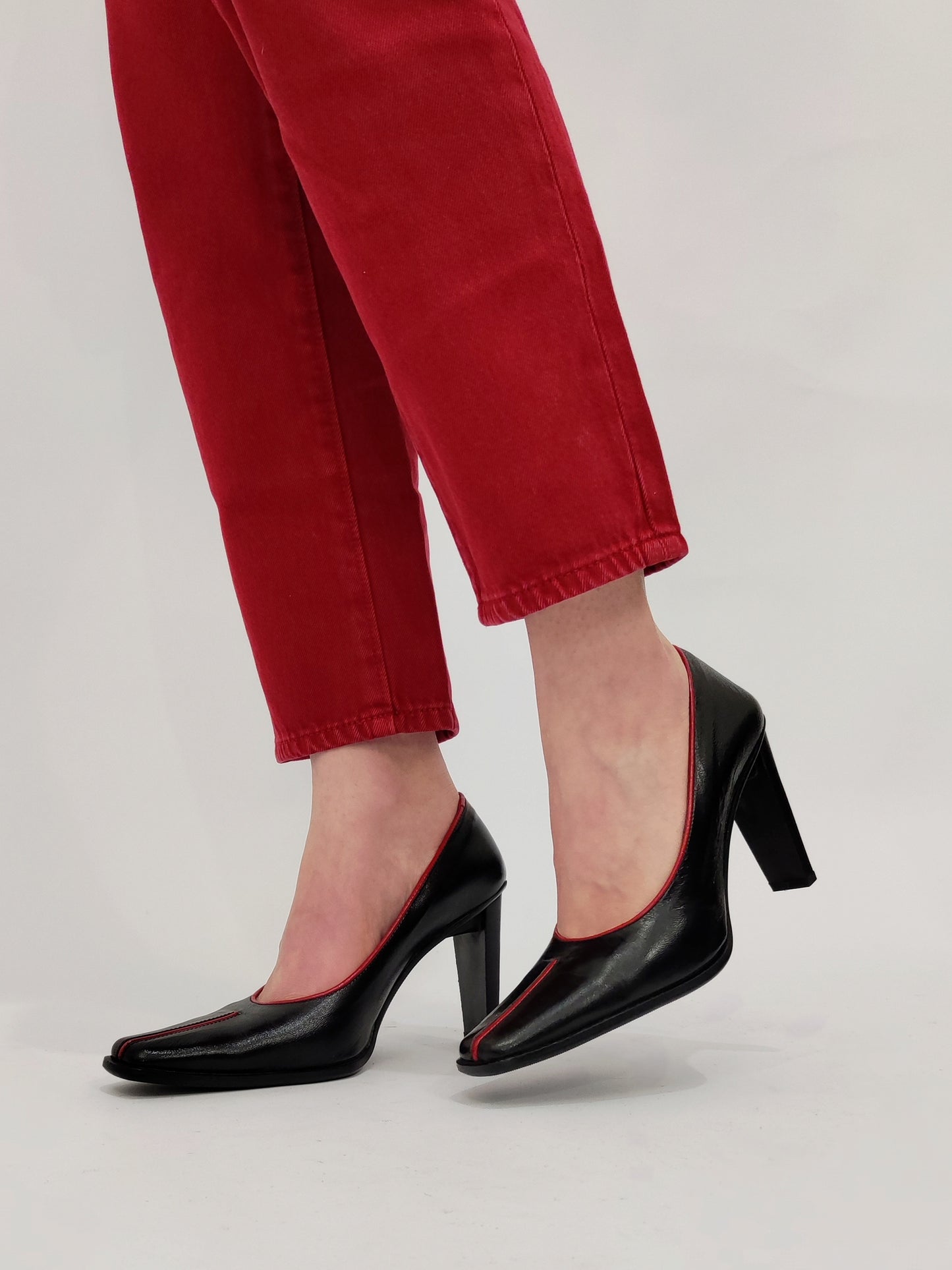 Black & Red Vintage Shoes