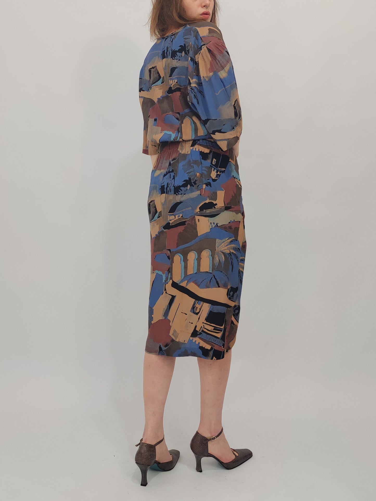 Late '70s Elkont Dress - Size M