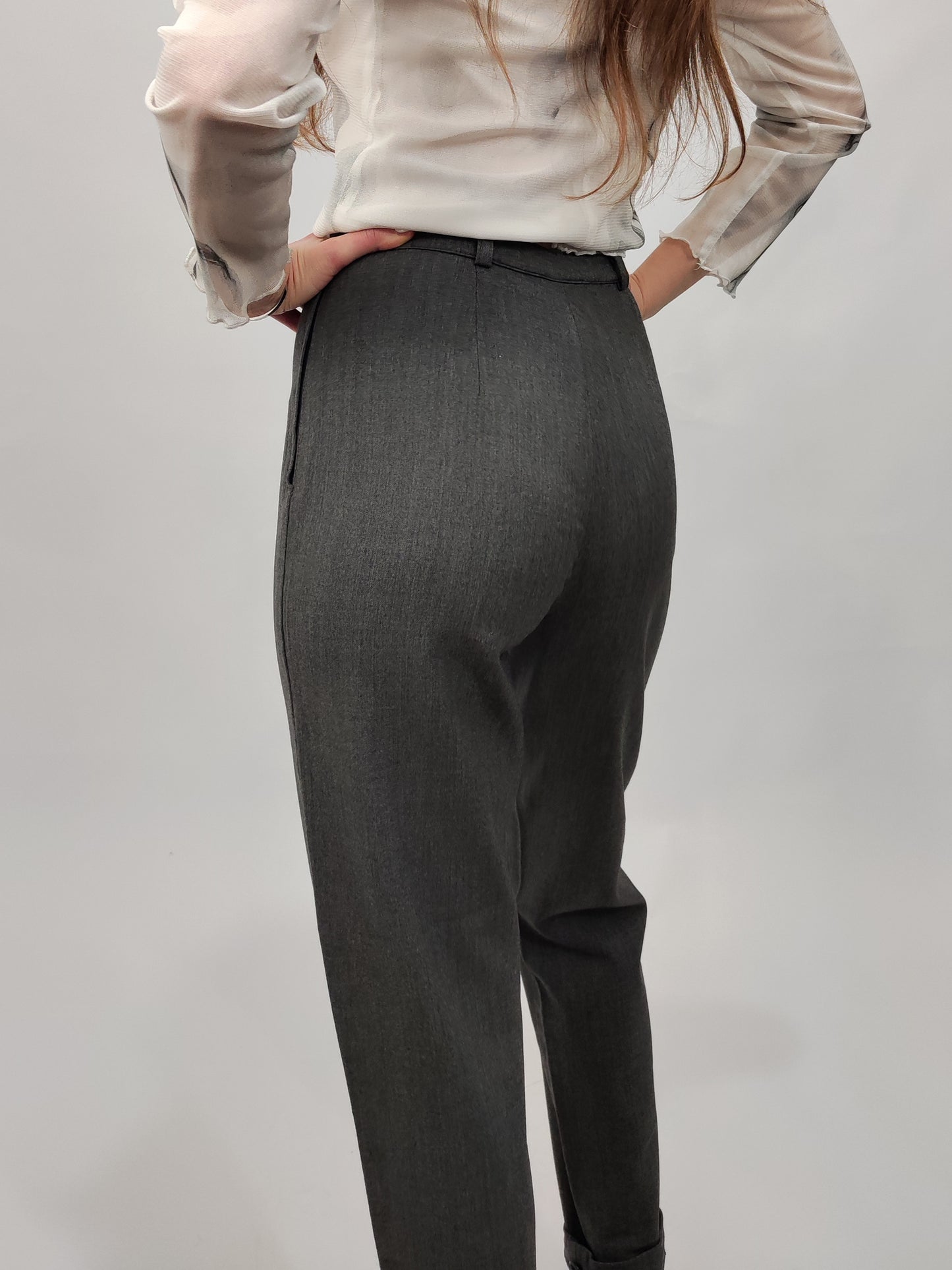 Max Mara Gray Trousers