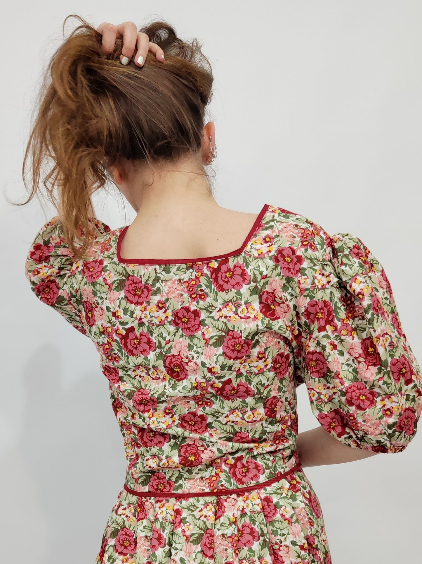 Meico Vintage Floral Dress