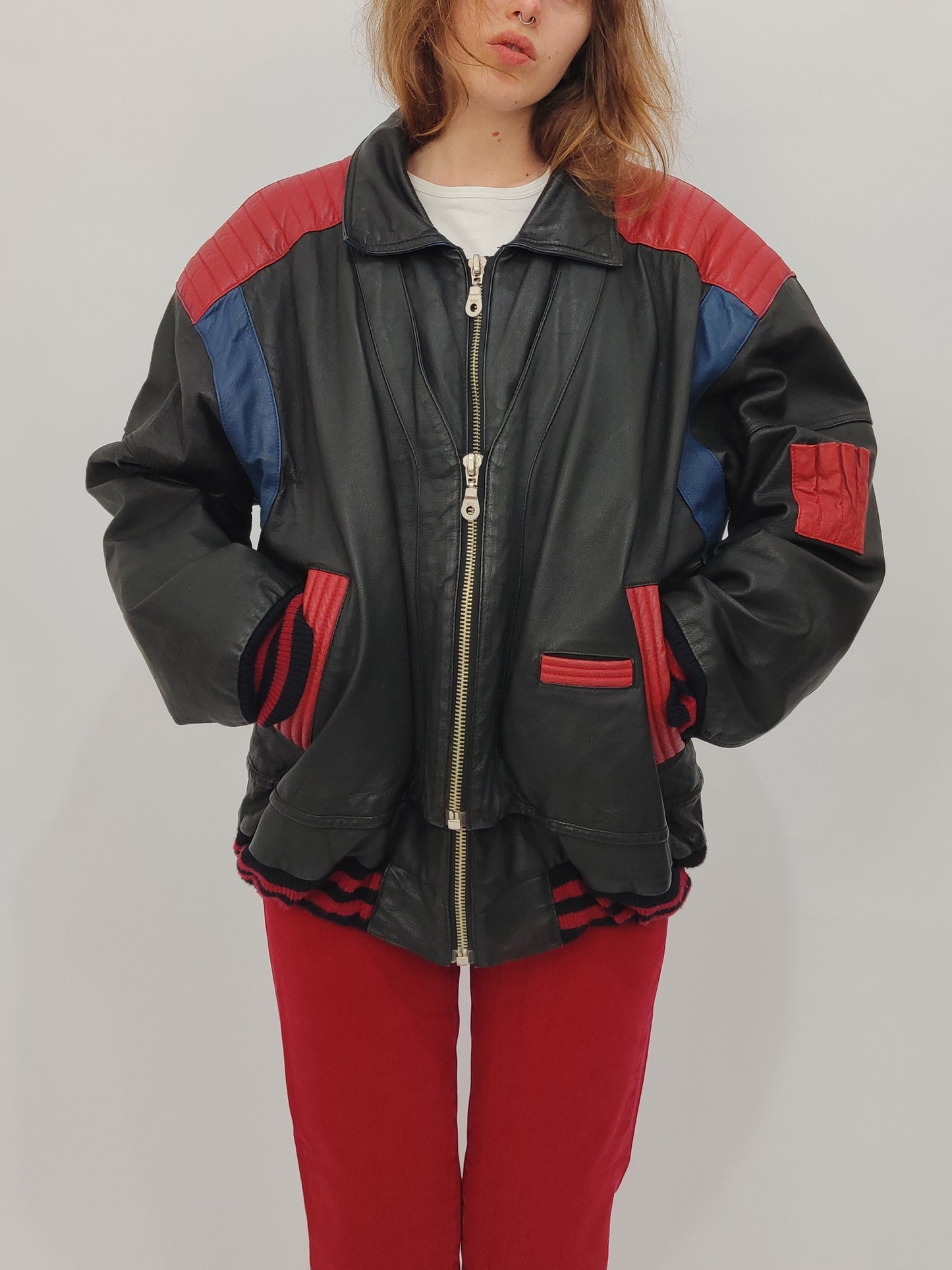 John F. Gee Vintage Leather Bomber