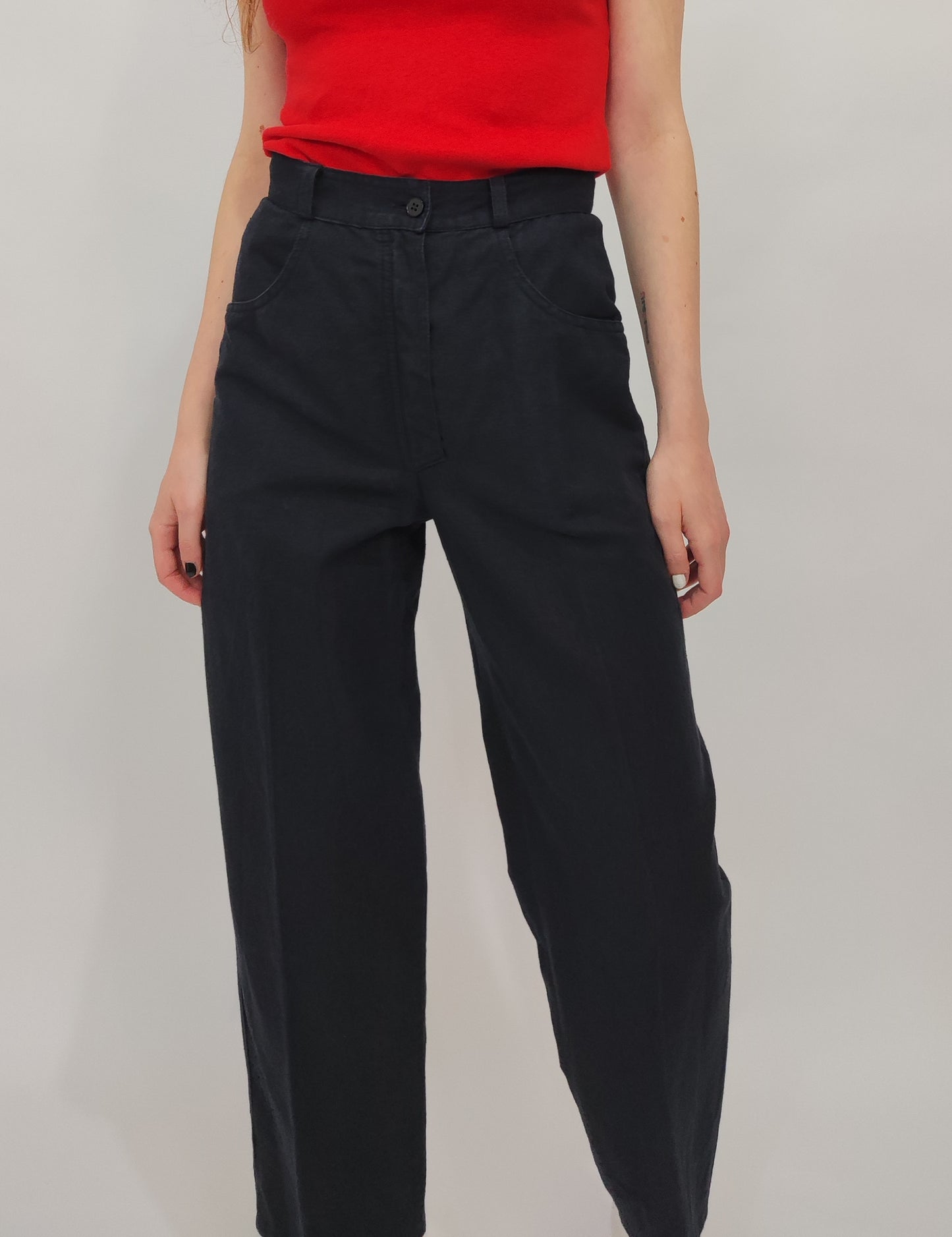 '80s Linen&Cotton Pants