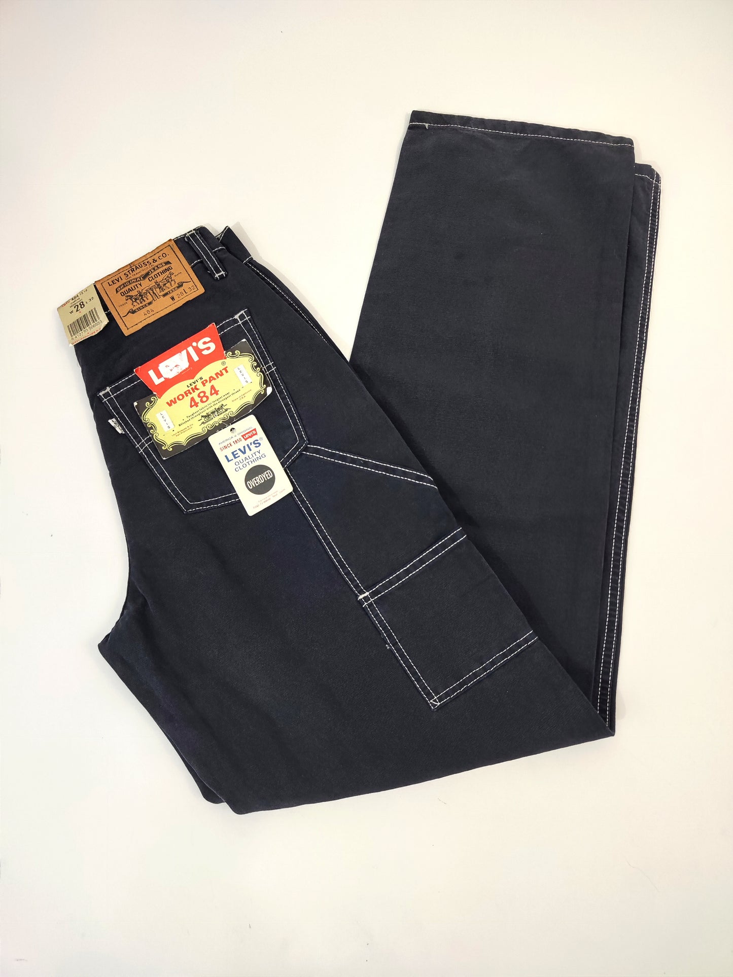 Levi's 484 Workpants, Dark Blue - Deadstock