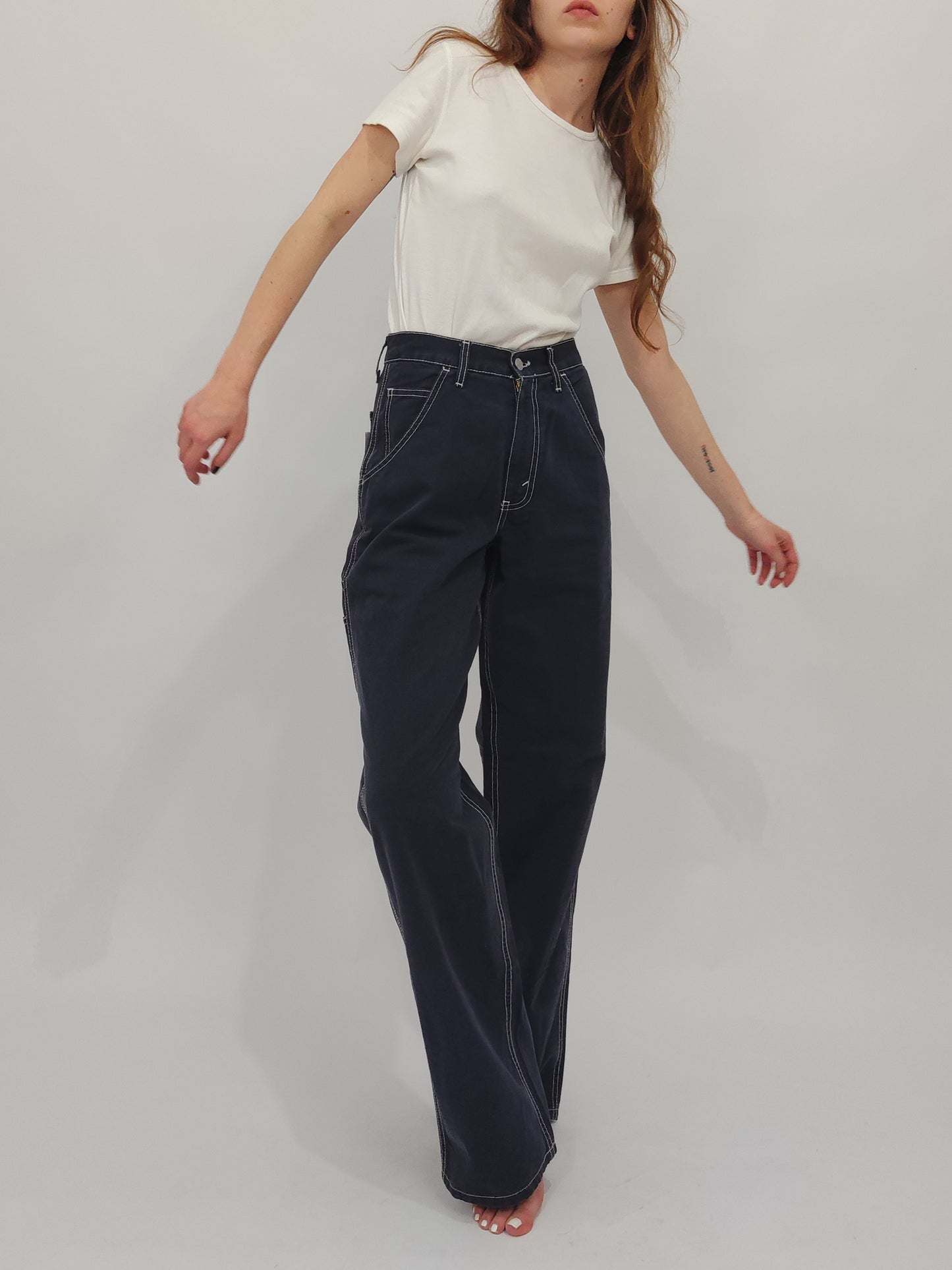 Levi's 484 Workpants, Dark Blue - Deadstock